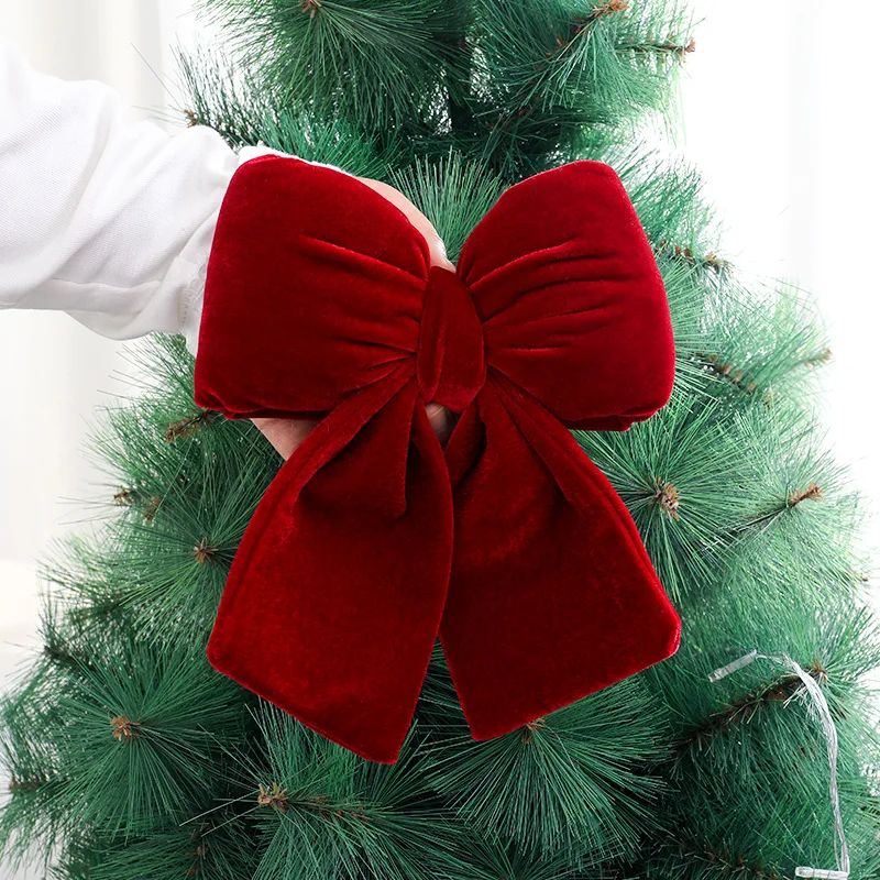 Christmas Bow Red Christmas Pendant Velvet Home Decoration Christmas Tree Ornament Home Decor
Christmas Bow Red Christmas Pendant Velvet Home Decoration Christmas Tree Ornament Home Decor