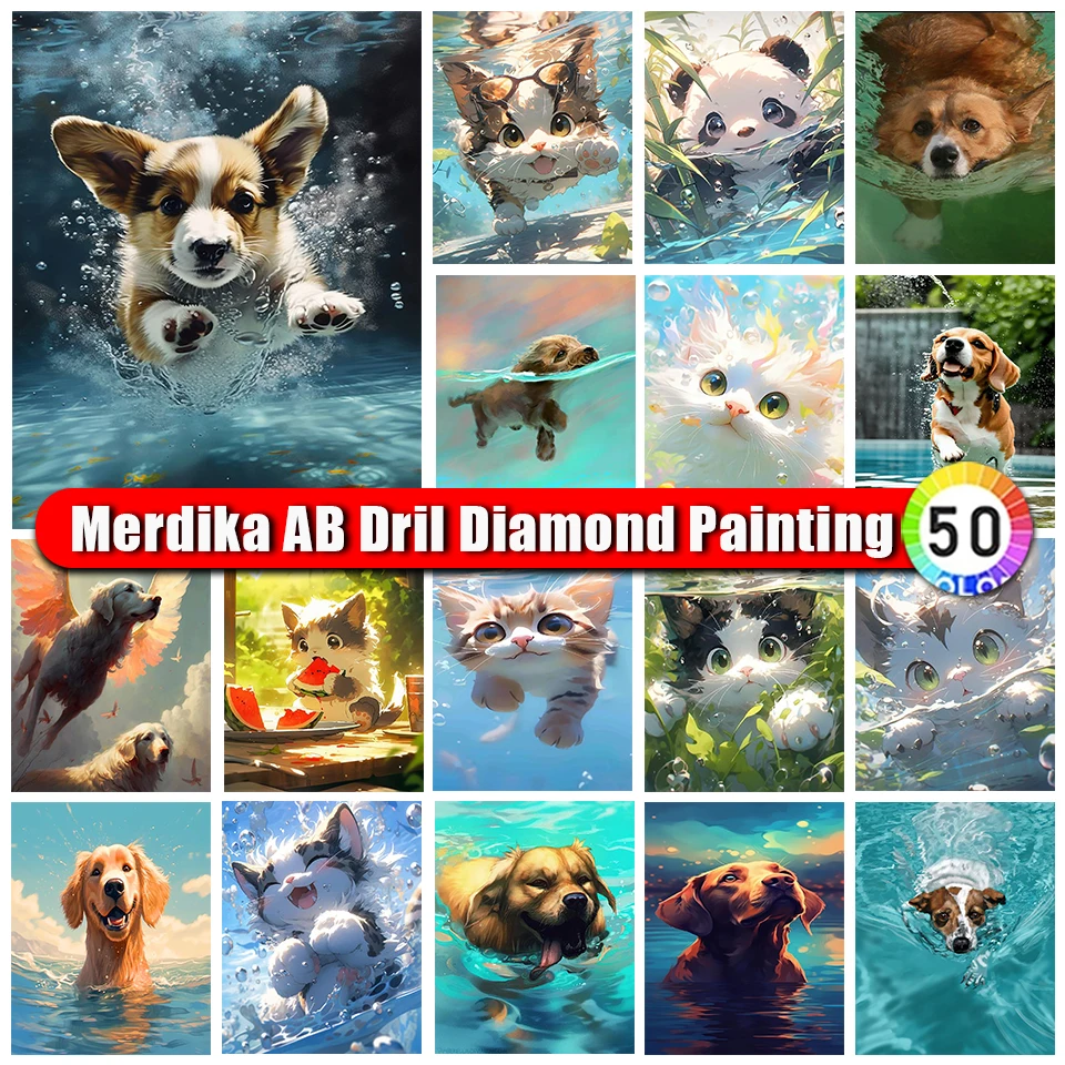 Merdika Zipper Bag AB Diamond Painting Animal Dog Diamond Mosaic Rhinestone Embroidery Cross Stitch Cat Full Square Round Set
Merdika Zipper Bag AB Diamond Painting Animal Dog Diamond Mosaic Rhinestone Embroidery Cross Stitch Cat Full Square Round Set