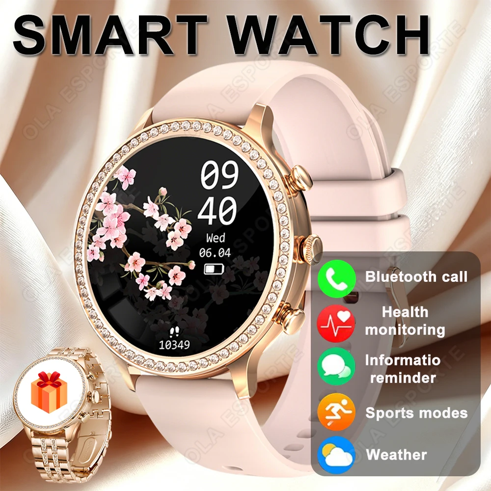 2026 New Ladies' Smartwatch Double Strap 1.32-inch Display Heart Rate Sleep Monitoring Information Reminder Answering Calls HW12
2026 New Ladies' Smartwatch Double Strap 1.32-inch Display Heart Rate Sleep Monitoring Information Reminder Answering Calls HW12