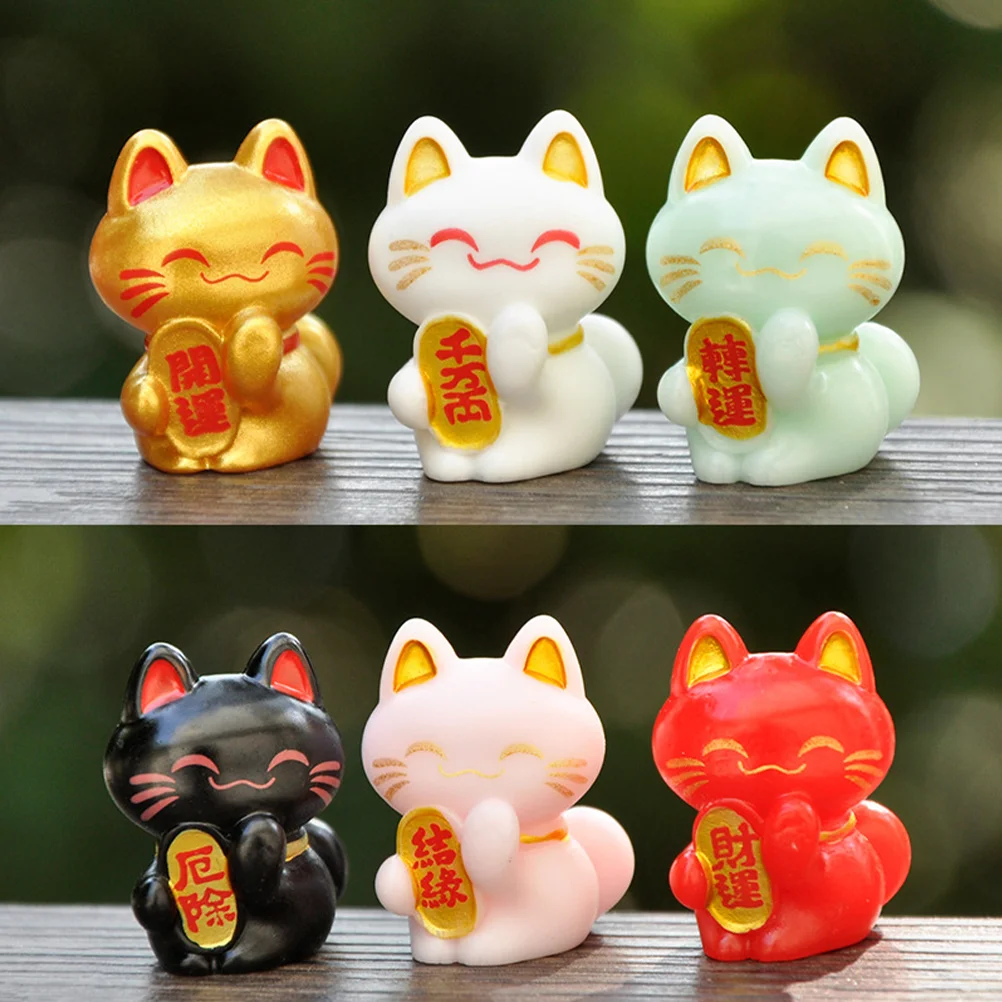 Mini Ma Ne Lucky Cat Figurines 9Pcs Miniature New Year Japanese Cat Statue Cute Fortune Cat Kitten Figure Diy Bonsai
Mini Ma Ne Lucky Cat Figurines 9Pcs Miniature New Year Japanese Cat Statue Cute Fortune Cat Kitten Figure Diy Bonsai