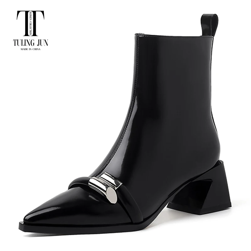TULING JUN 2024 Autumn Winter Women's Boot Pointed Toe Fashion Graceful Sexy Temperament Hot Sales High-end Shoes For Women L
TULING JUN 2024 Autumn Winter Women's Boot Pointed Toe Fashion Graceful Sexy Temperament Hot Sales High-end Shoes For Women L