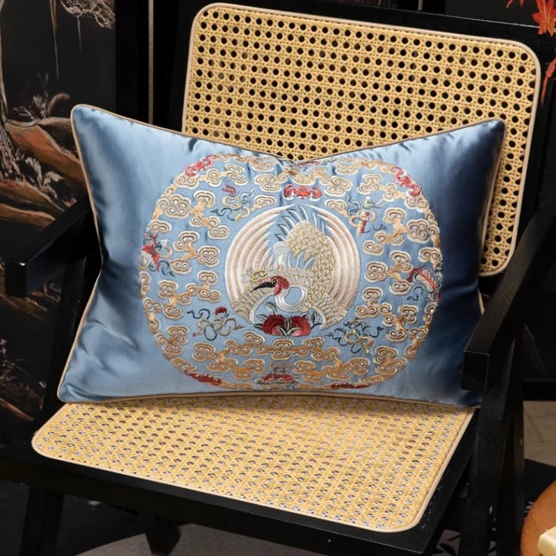 Chinese Embroidery Cushion Cover rectangle Elegant Luxury Pillow Throw Pillows Christmas Pillow Cojines Decorativos Para Sofa
Chinese Embroidery Cushion Cover rectangle Elegant Luxury Pillow Throw Pillows Christmas Pillow Cojines Decorativos Para Sofa