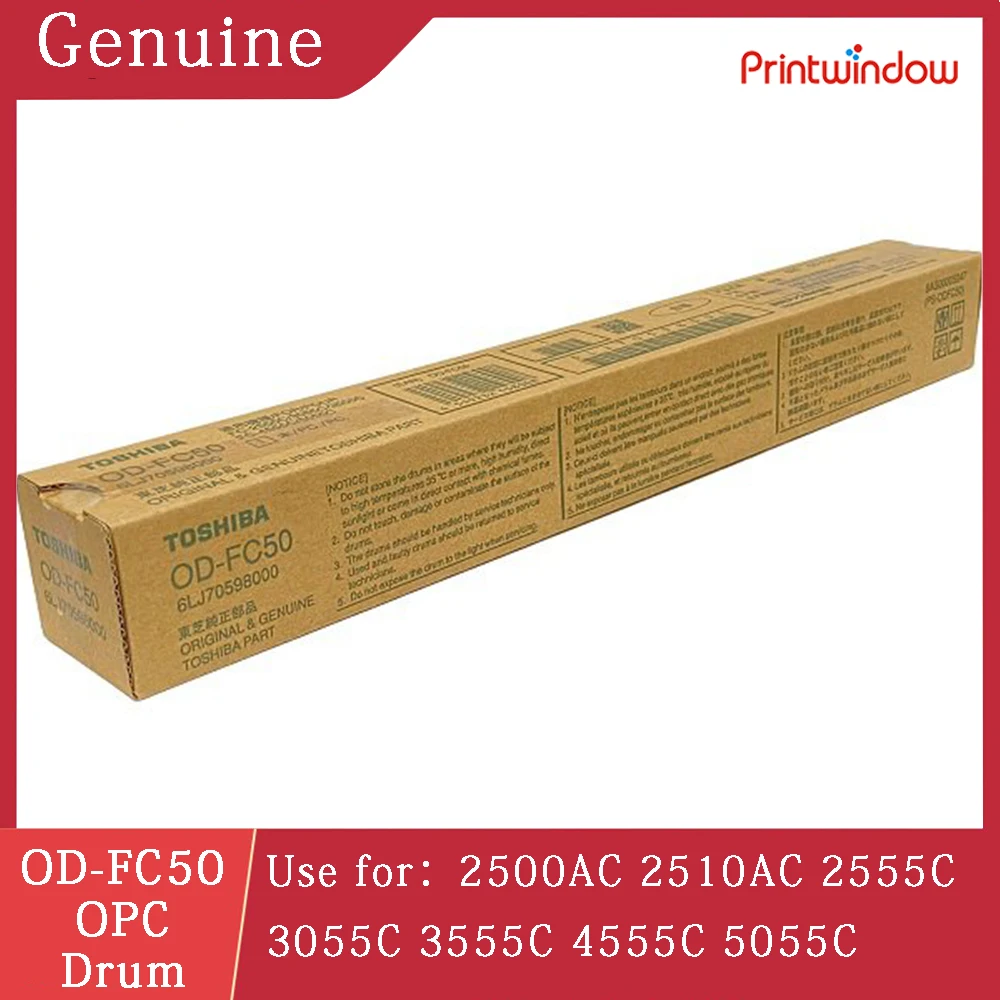 OD-FC50 Оригинальный новый барабан OPC для Toshiba e-STUDIO 2500AC 2510AC 2555C 3055C 3555C 4505C 4555AC 4555C 5015AC 5055C 6LJ70598000
OD-FC50 Оригинальный новый барабан OPC для Toshiba e-STUDIO 2500AC 2510AC 2555C 3055C 3555C 4505C 4555AC 4555C 5015AC 5055C 6LJ70598000