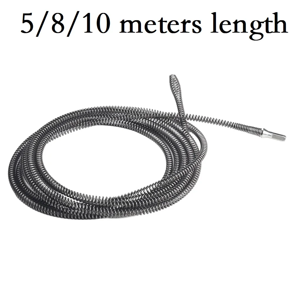 3/5/8/10M Electric Drill Drain Dredging Spring Sink Cleaner Sewer Dredging Tool Kitchen Bathroom Sewer Cleaning Tool Hot Sale
3/5/8/10M Electric Drill Drain Dredging Spring Sink Cleaner Sewer Dredging Tool Kitchen Bathroom Sewer Cleaning Tool Hot Sale