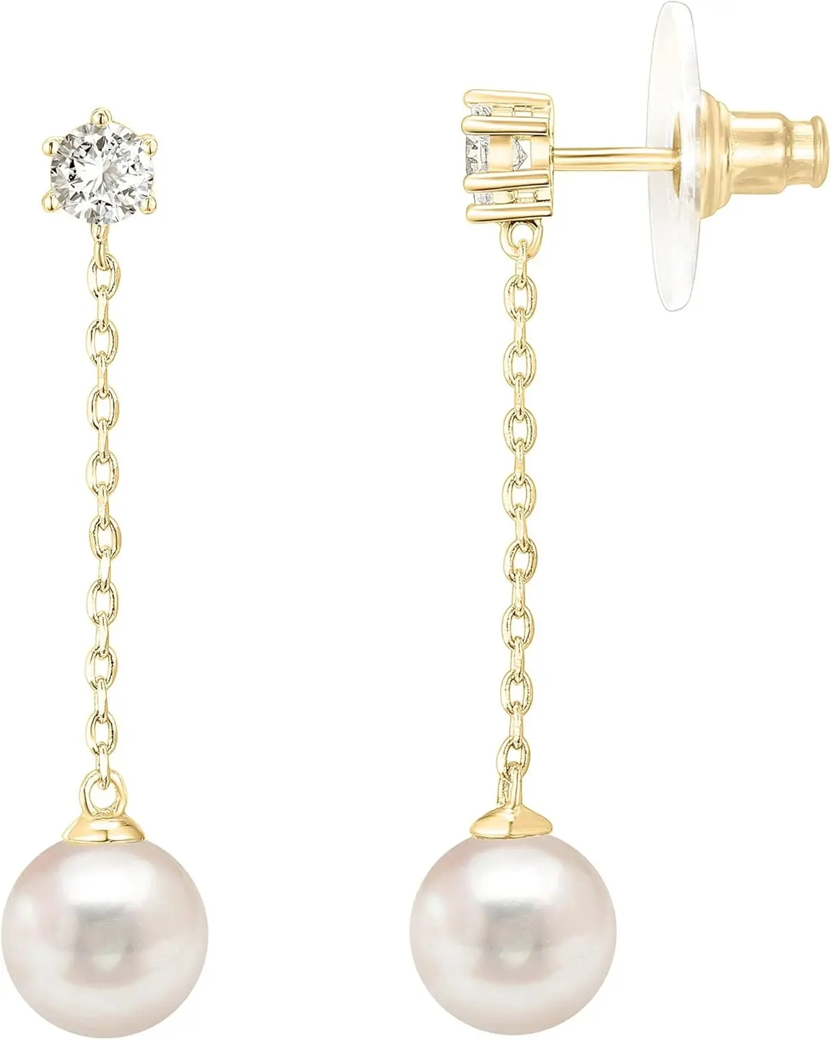 14k Gold Plated Sterling Silver Post Shell Pearl Drop Earrings | Pearl Earrings for Women
14k Gold Plated Sterling Silver Post Shell Pearl Drop Earrings | Pearl Earrings for Women