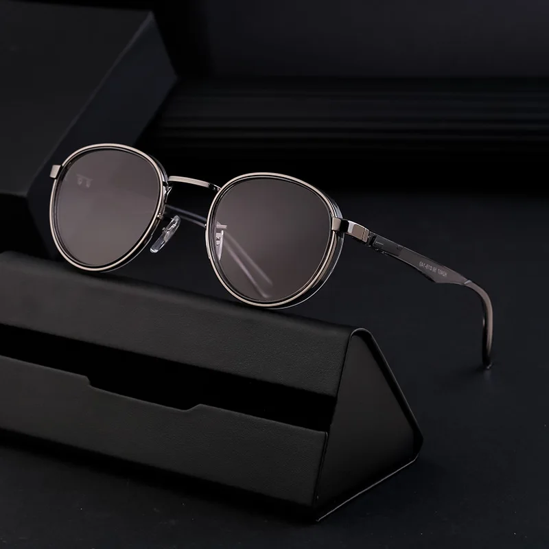 Kaa2024 Faionable round Frame Sunglasses Men's Punk Sle Sun Protection Glasses ex Children's Accories
Kaa2024 Faionable round Frame Sunglasses Men's Punk Sle Sun Protection Glasses ex Children's Accories