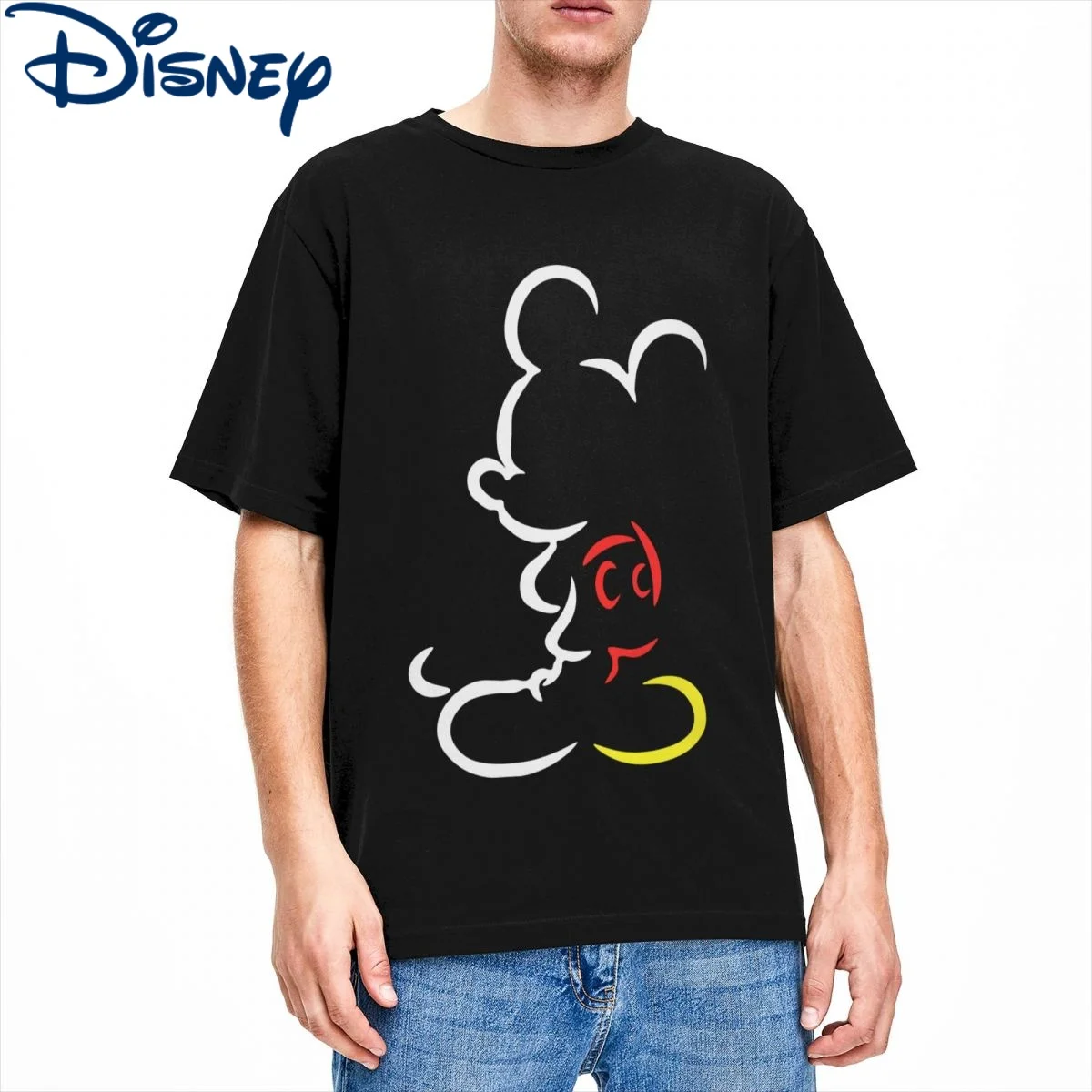 Mickey Mouse T-Shirt Men Casual Disney Cotton Tee Shirt Crewneck Short Sleeve T Shirts Gift Idea Clothes
Mickey Mouse T-Shirt Men Casual Disney Cotton Tee Shirt Crewneck Short Sleeve T Shirts Gift Idea Clothes
