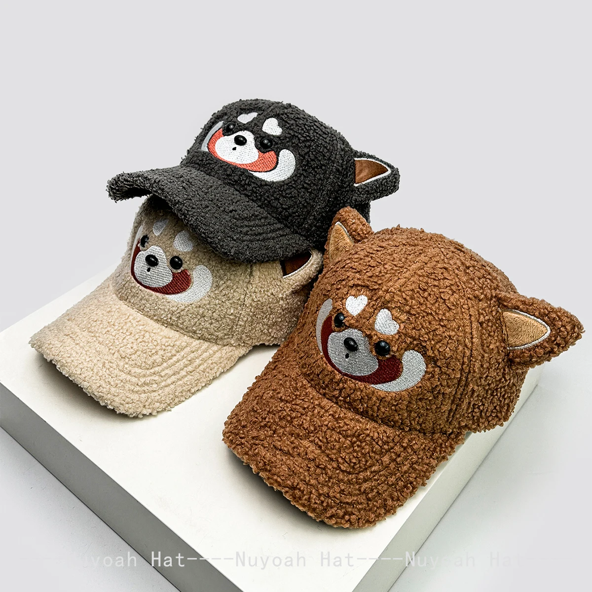 New Women Korean Cute Koala Ears Embroidery Plaid Baseball Hats Sunshade Outdoor Warm Peaked Caps Versatile Cartoon Fashion ins
New Women Korean Cute Koala Ears Embroidery Plaid Baseball Hats Sunshade Outdoor Warm Peaked Caps Versatile Cartoon Fashion ins