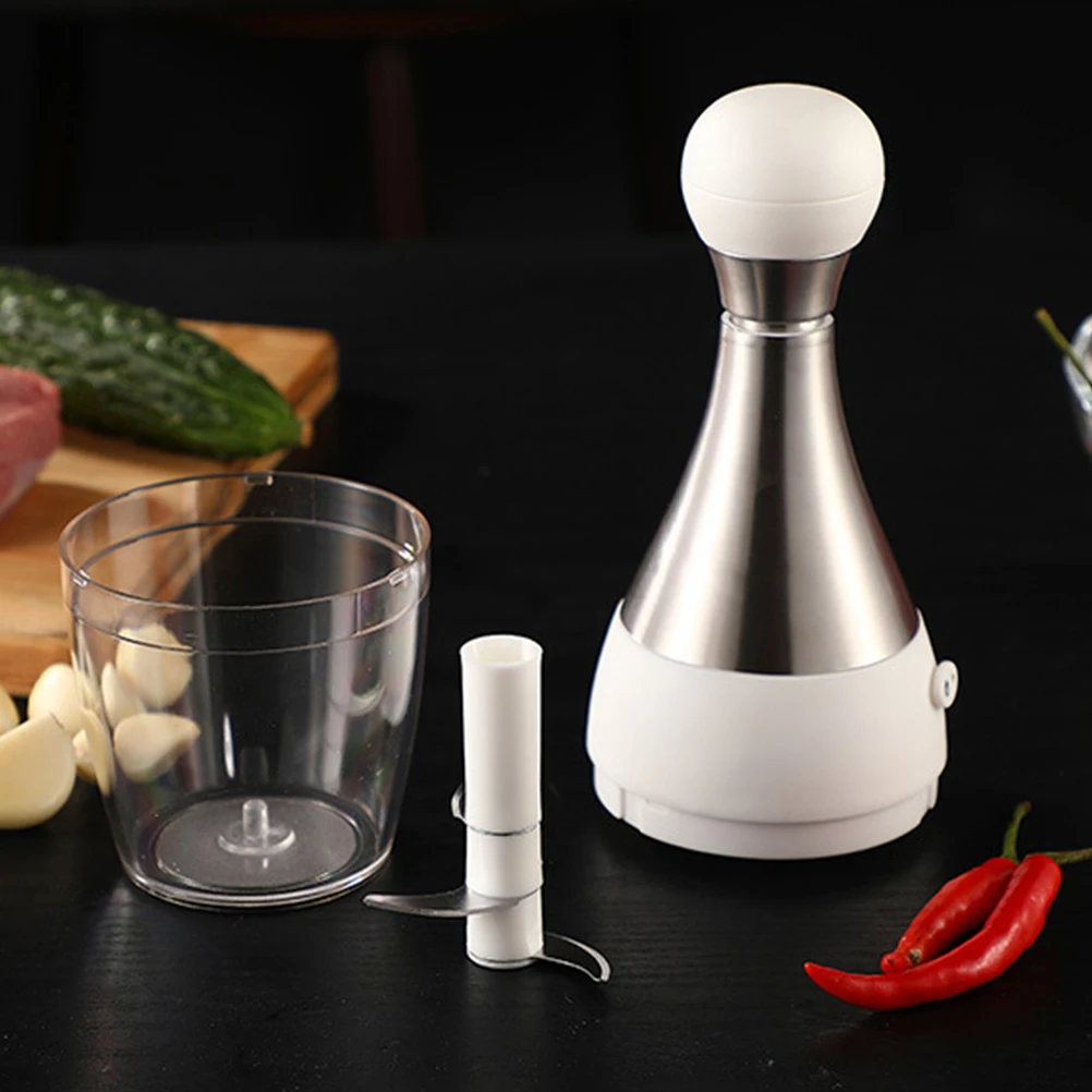Stainless Steel Mini Food Chopper Manual Vegetable Kitchen Processor Garlic Herb Mincer Nut Grinder for Home
Stainless Steel Mini Food Chopper Manual Vegetable Kitchen Processor Garlic Herb Mincer Nut Grinder for Home