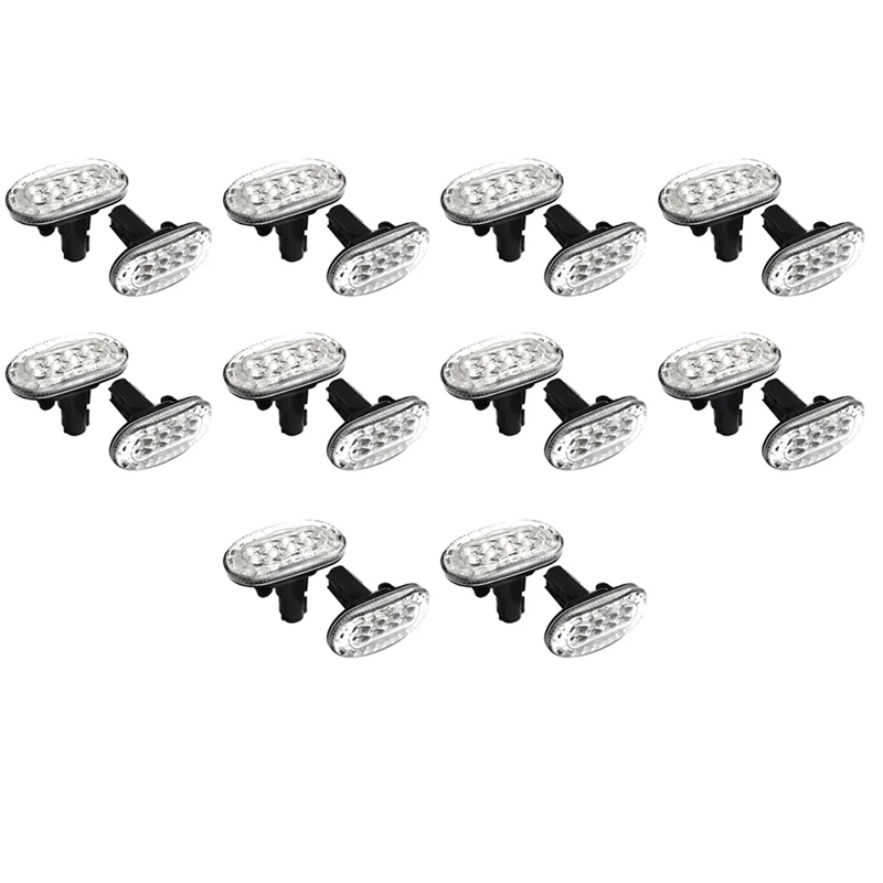 10X Amber LED Side Marker Lights For Suzuki Jimny JB74 JB64 2018- Turn Signal Indicator Light Replacement, Clear
10X Amber LED Side Marker Lights For Suzuki Jimny JB74 JB64 2018- Turn Signal Indicator Light Replacement, Clear
