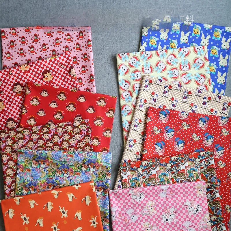 Cartoon Anime Cotton Dr Fabric Pure Cotton Printed Animal Small Flowers DIY Hanrt Home Fabric Sponge Pad
Cartoon Anime Cotton Dr Fabric Pure Cotton Printed Animal Small Flowers DIY Hanrt Home Fabric Sponge Pad