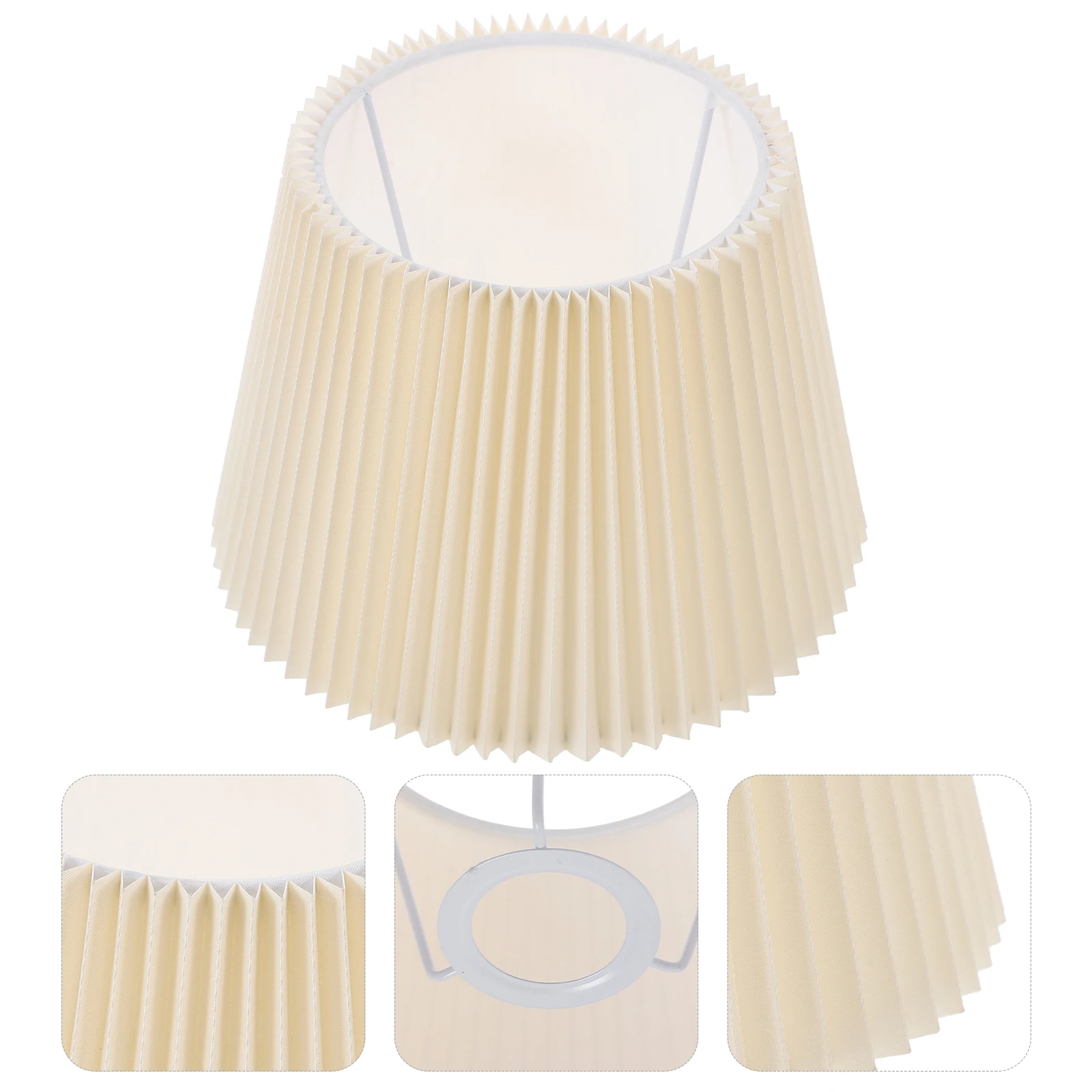 Delicate Cloth Lampshade Light Cover Compact Universal Shade Sturdy Household Lamp Accessory For Desk Ceiling Wall Lamps
Delicate Cloth Lampshade Light Cover Compact Universal Shade Sturdy Household Lamp Accessory For Desk Ceiling Wall Lamps
