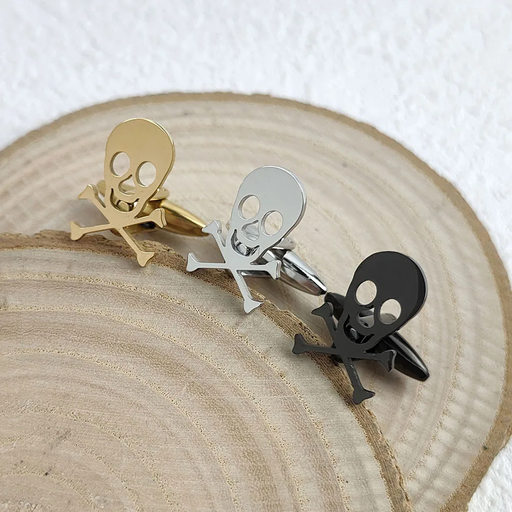 2025 Fashionable Skull Men's Cufflinks, Suit Business Banquet, Gifts To Boyfriend, Exquisite Stainless Steel Cufflinks
2025 Fashionable Skull Men's Cufflinks, Suit Business Banquet, Gifts To Boyfriend, Exquisite Stainless Steel Cufflinks
