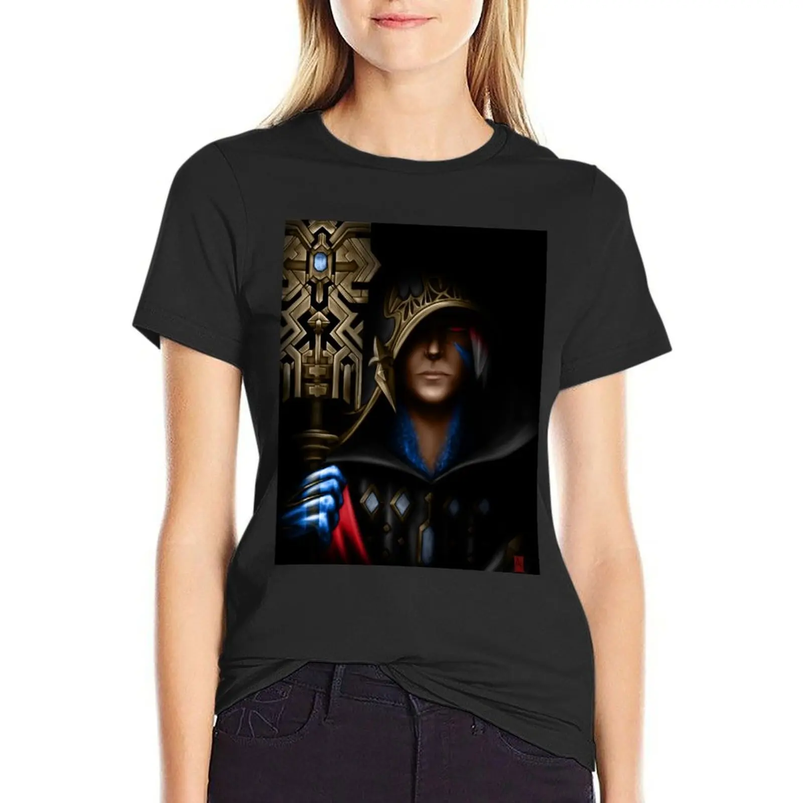 The Crystal Exarch T-Shirt anime clothes customs design your own cute clothes anime workout shirts for Women loose fit
The Crystal Exarch T-Shirt anime clothes customs design your own cute clothes anime workout shirts for Women loose fit