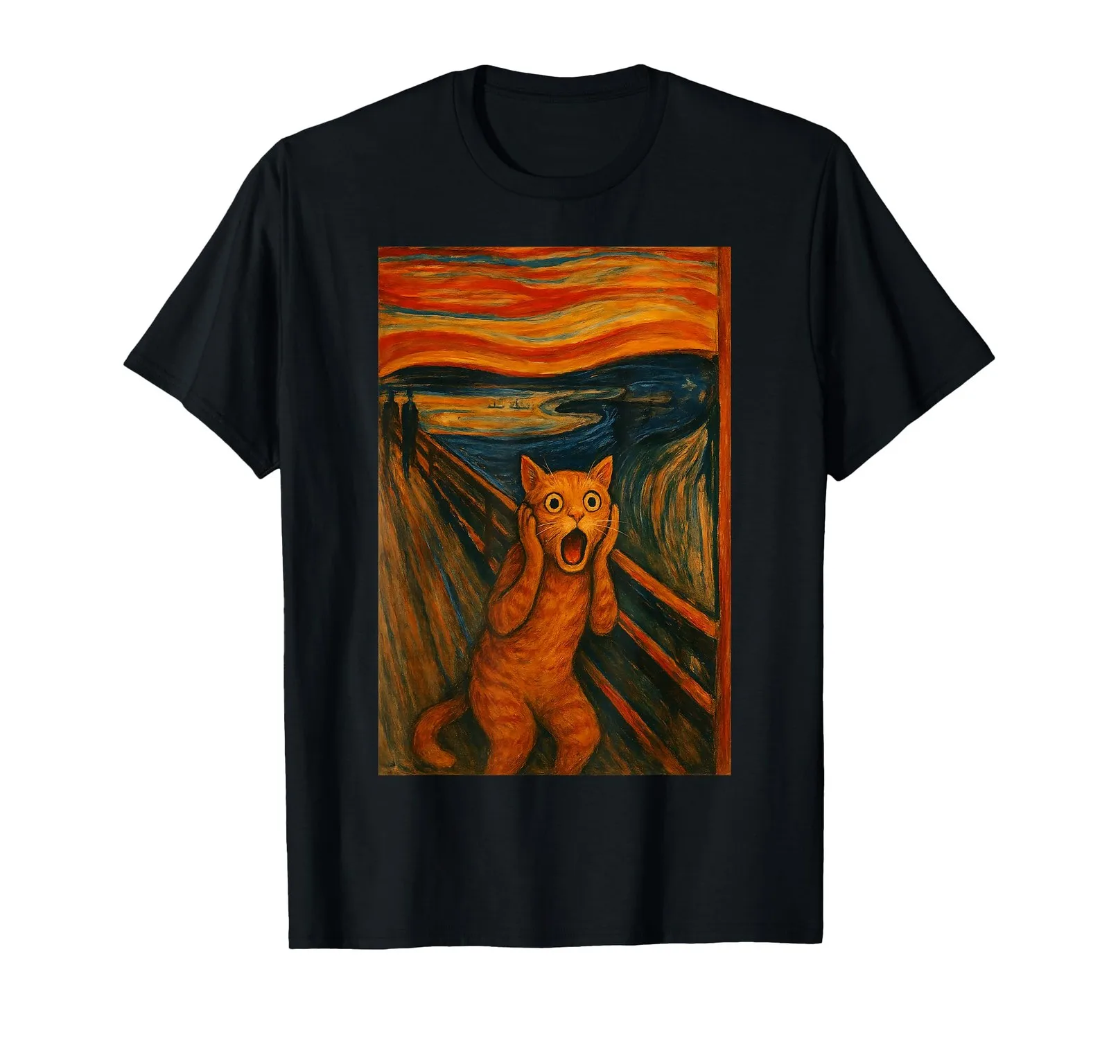 Cute Cat Screaming Funny Parody T-Shirt
Cute Cat Screaming Funny Parody T-Shirt