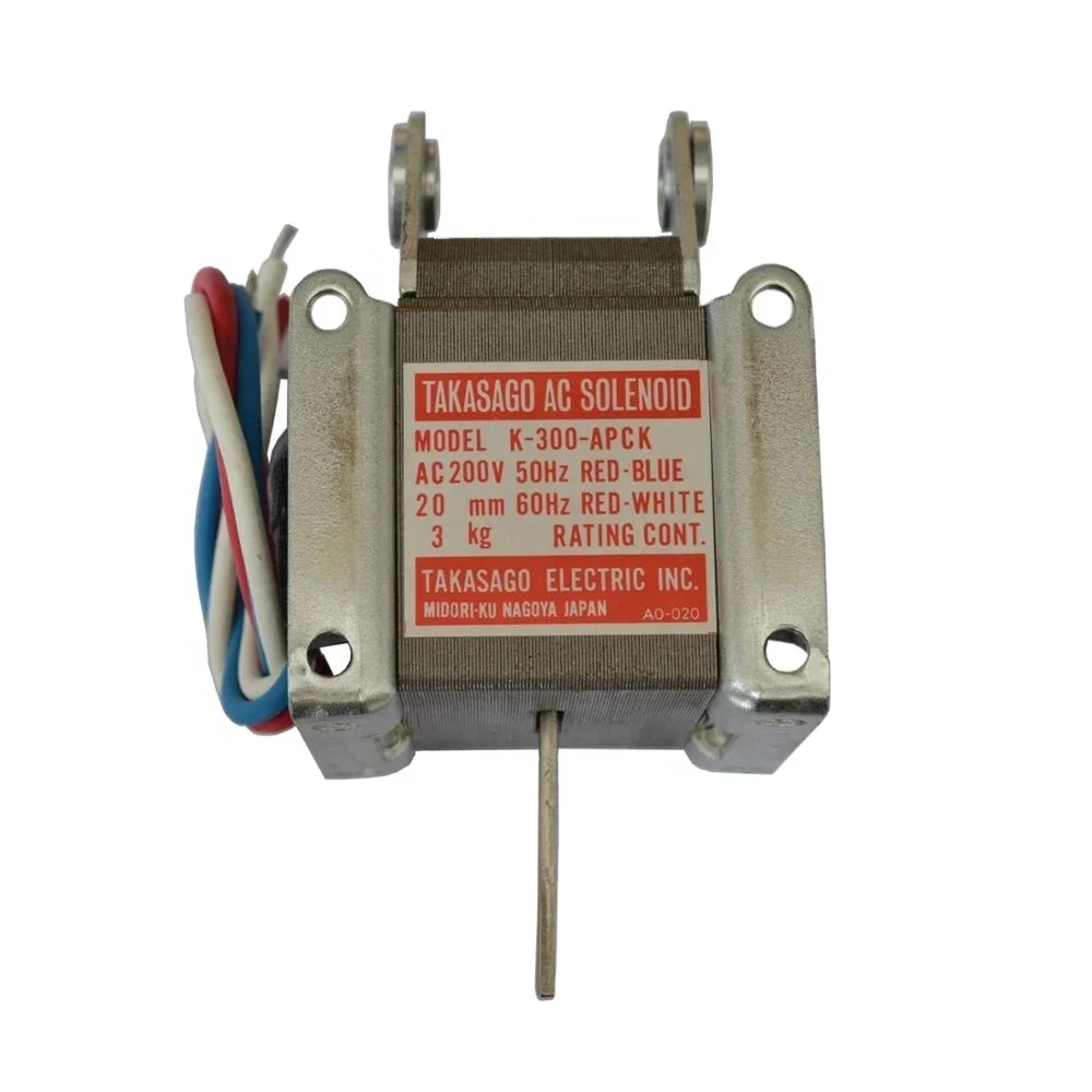1 Piece TAKASAGO AC SOLENOID K-300-APCK for Komori Printing Machine Spare Parts TAKASAGO AC SOLENOID K-300-APCK 5MA-4100-161
1 Piece TAKASAGO AC SOLENOID K-300-APCK for Komori Printing Machine Spare Parts TAKASAGO AC SOLENOID K-300-APCK 5MA-4100-161