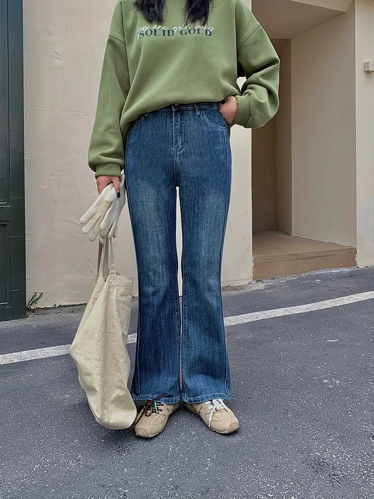 Джинсы женские Lin Da Hui винтажные осенне-зимние, больших размеров, с высокой талией, расклешенные, модные, для полных фигур
Джинсы женские Lin Da Hui винтажные осенне-зимние, больших размеров, с высокой талией, расклешенные, модные, для полных фигур