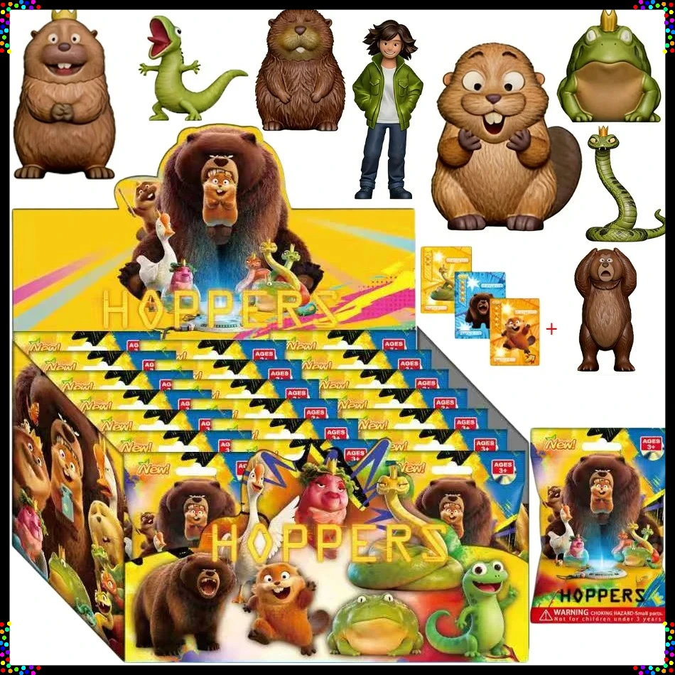 24Pcs Box Hoppers Beaver Transformation Plan Series Cute Cartoon Model Toys Surprise Gift for Kids Collectible Figurines
24Pcs Box Hoppers Beaver Transformation Plan Series Cute Cartoon Model Toys Surprise Gift for Kids Collectible Figurines