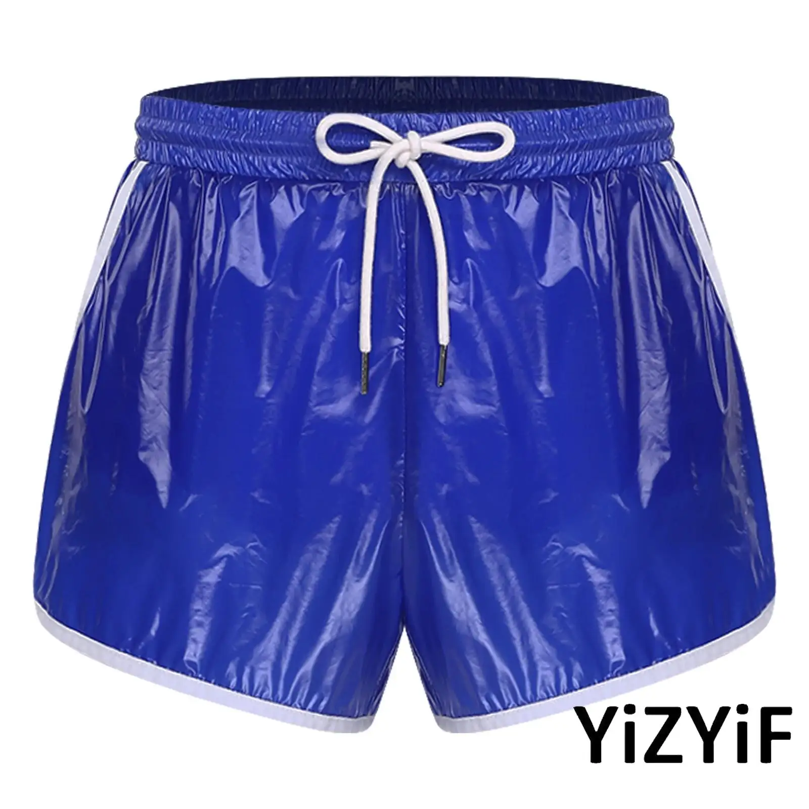 Mens Waterpoof Swim Trunks Shorts Elastic Waistband with Drawstring Seams Shorts with Pockets Workout Wear Nightwear for Casual
Mens Waterpoof Swim Trunks Shorts Elastic Waistband with Drawstring Seams Shorts with Pockets Workout Wear Nightwear for Casual
