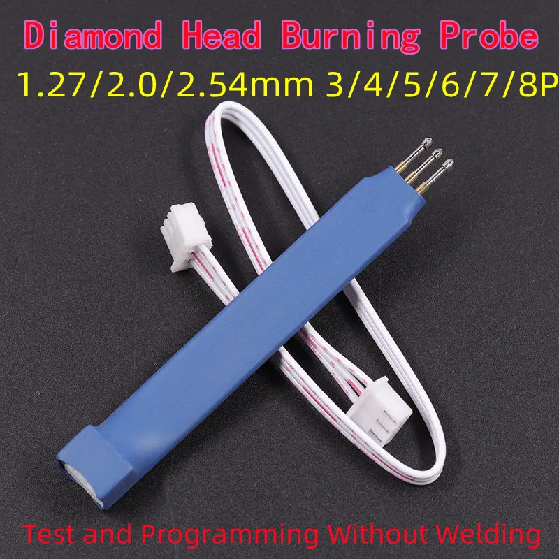 Burning Probe 1.25/2/2.54mm 3/4/5/6P STM32 Programming Probe Handheld Burning STM8 Spring Probe
Burning Probe 1.25/2/2.54mm 3/4/5/6P STM32 Programming Probe Handheld Burning STM8 Spring Probe