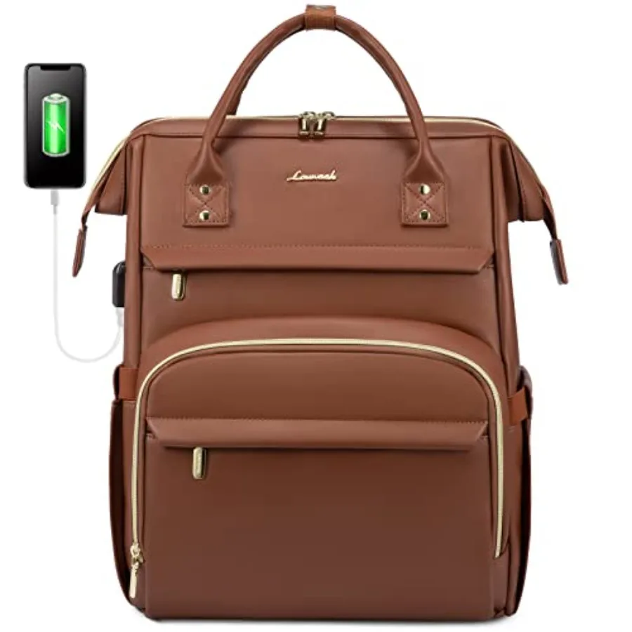 Leather Laptop Backpack for Women, Travel Purse Nurse Teacher Carry On Backpack Computer Bag, Professional College Busess Work
Leather Laptop Backpack for Women, Travel Purse Nurse Teacher Carry On Backpack Computer Bag, Professional College Busess Work