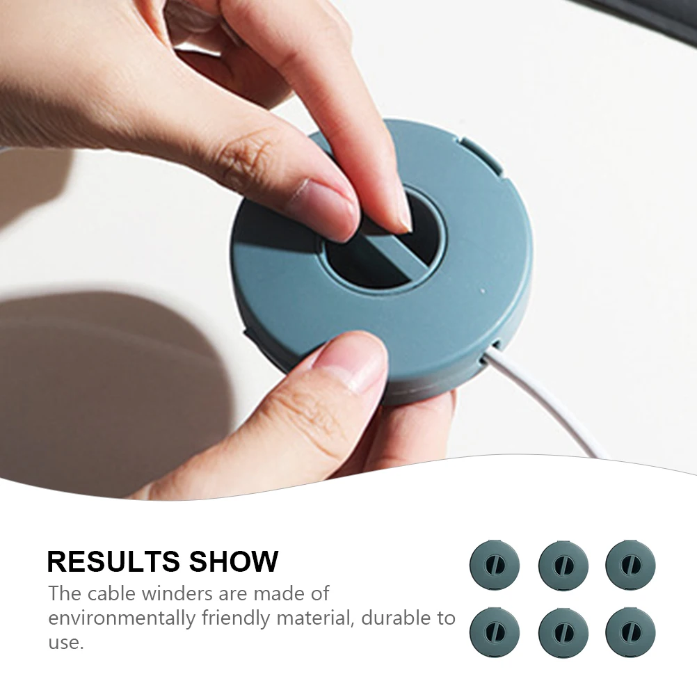 6 Pcs Cable Winders ganizer Box Plastic Wire Storage Holder for USB Earphone Cable ganizer Box Desktop Locker Tidy
6 Pcs Cable Winders ganizer Box Plastic Wire Storage Holder for USB Earphone Cable ganizer Box Desktop Locker Tidy