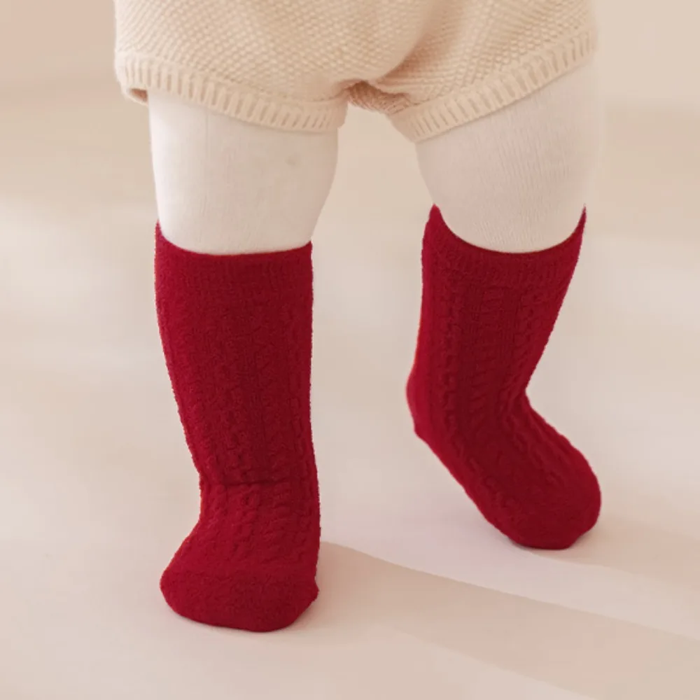 New Breathable Winter Compression Stocking Casual Bowknot Red Socks Cashmere Sweat-absorbing Toddler Hosiery Gift
New Breathable Winter Compression Stocking Casual Bowknot Red Socks Cashmere Sweat-absorbing Toddler Hosiery Gift