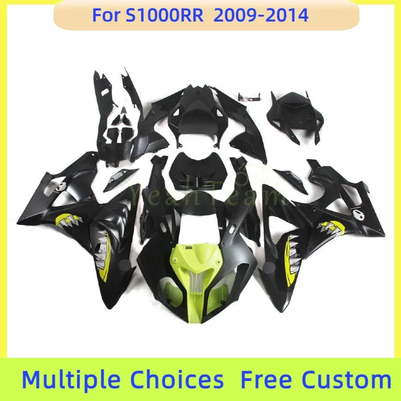 Matte Black Fairing kit fit For BMW S1000RR 2009 2010 2011 2012 2013 2014 Yellow Shark Sticker Bodywork Accessories Fairings
Matte Black Fairing kit fit For BMW S1000RR 2009 2010 2011 2012 2013 2014 Yellow Shark Sticker Bodywork Accessories Fairings