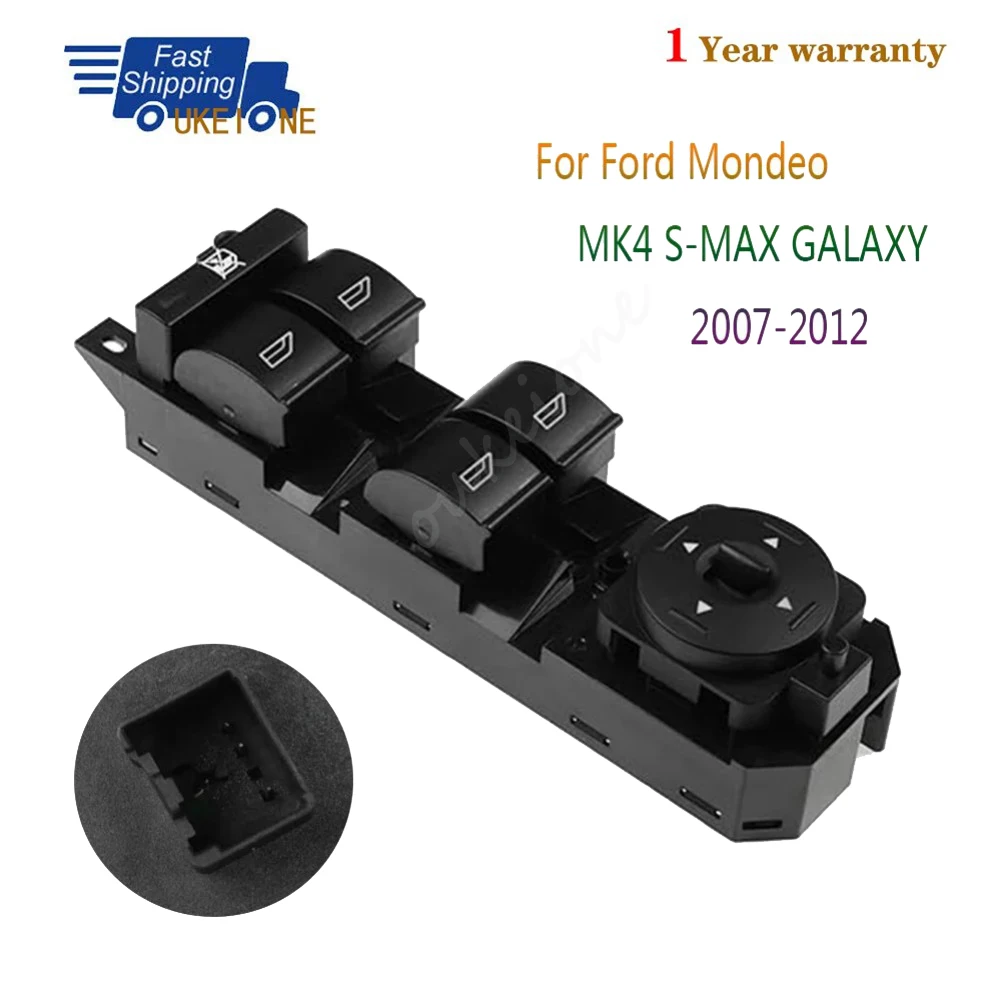 for Ford Mondeo MK4 S-MAX GALAXY 2007-2012 Electric Power Window Door Switch Lifter Control Button Front Car Parts Accessories
for Ford Mondeo MK4 S-MAX GALAXY 2007-2012 Electric Power Window Door Switch Lifter Control Button Front Car Parts Accessories