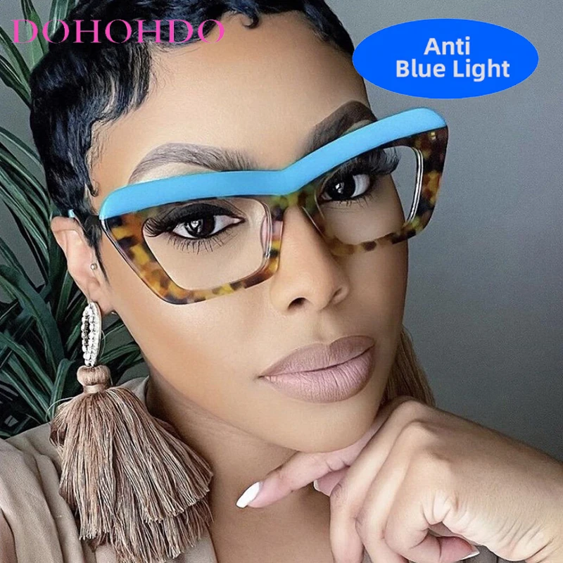 Fashion Cat Eye Metal Legs Anti-Blue Light Glasses Men Women Luxury Designer Computer Optical Eye Protection Eyewear Lentes Очки
Fashion Cat Eye Metal Legs Anti-Blue Light Glasses Men Women Luxury Designer Computer Optical Eye Protection Eyewear Lentes Очки