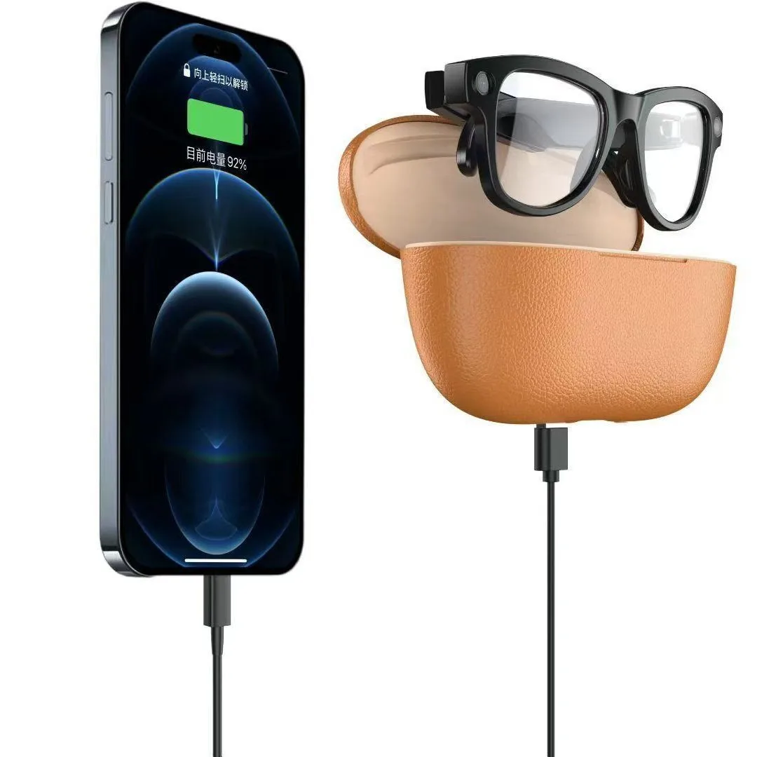 AI Smart Glasses M02Ultra with Charging Case - 800MP Camera, Object Recognition, Translation, WiFi, Navigation, Recording
AI Smart Glasses M02Ultra with Charging Case - 800MP Camera, Object Recognition, Translation, WiFi, Navigation, Recording