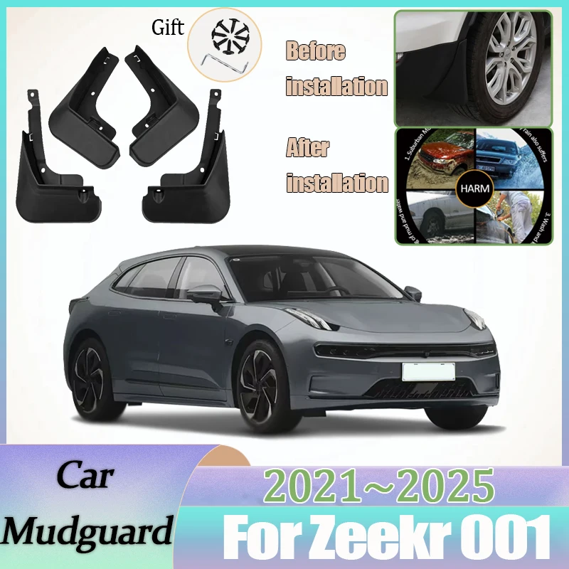 For Zeekr 001 2021 2022 2023 2024 2025 Car Mudguards Mudflap Mudguard Splash Guards Mud Flaps Fender Anti-splash Accessories
For Zeekr 001 2021 2022 2023 2024 2025 Car Mudguards Mudflap Mudguard Splash Guards Mud Flaps Fender Anti-splash Accessories