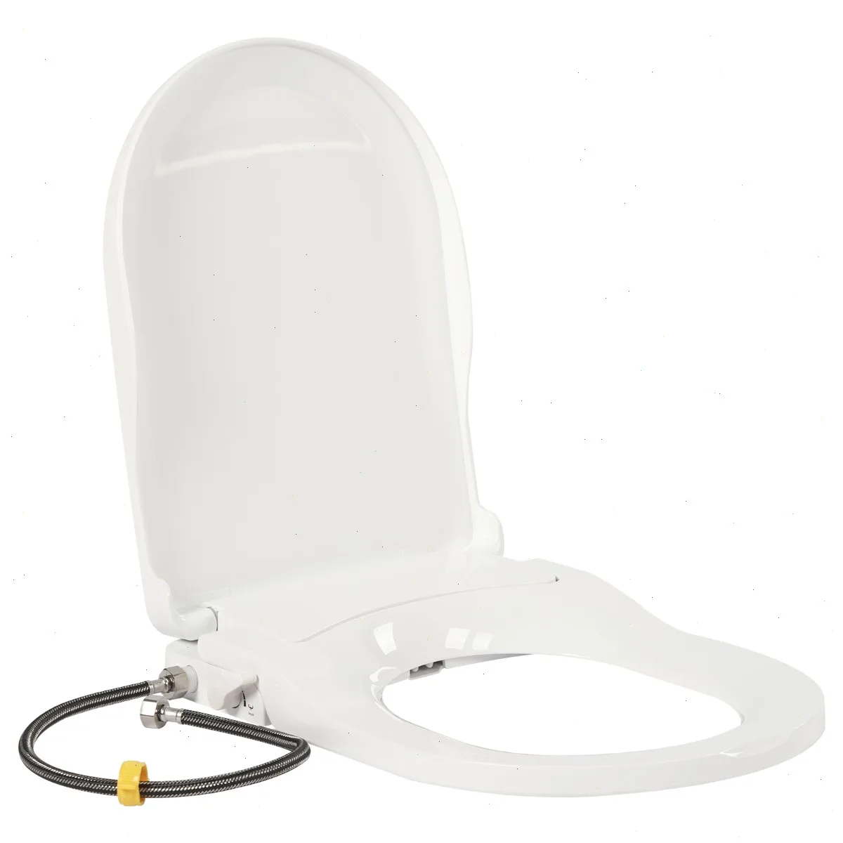Non-Electric Bidet Toilet Seat for Women, D-Shape Dual Spray Bidet Attachment, 3-Hole Adjustable Flow, Slow-Close Cover, PP Material, No Power Required
Non-Electric Bidet Toilet Seat for Women, D-Shape Dual Spray Bidet Attachment, 3-Hole Adjustable Flow, Slow-Close Cover, PP Material, No Power Required