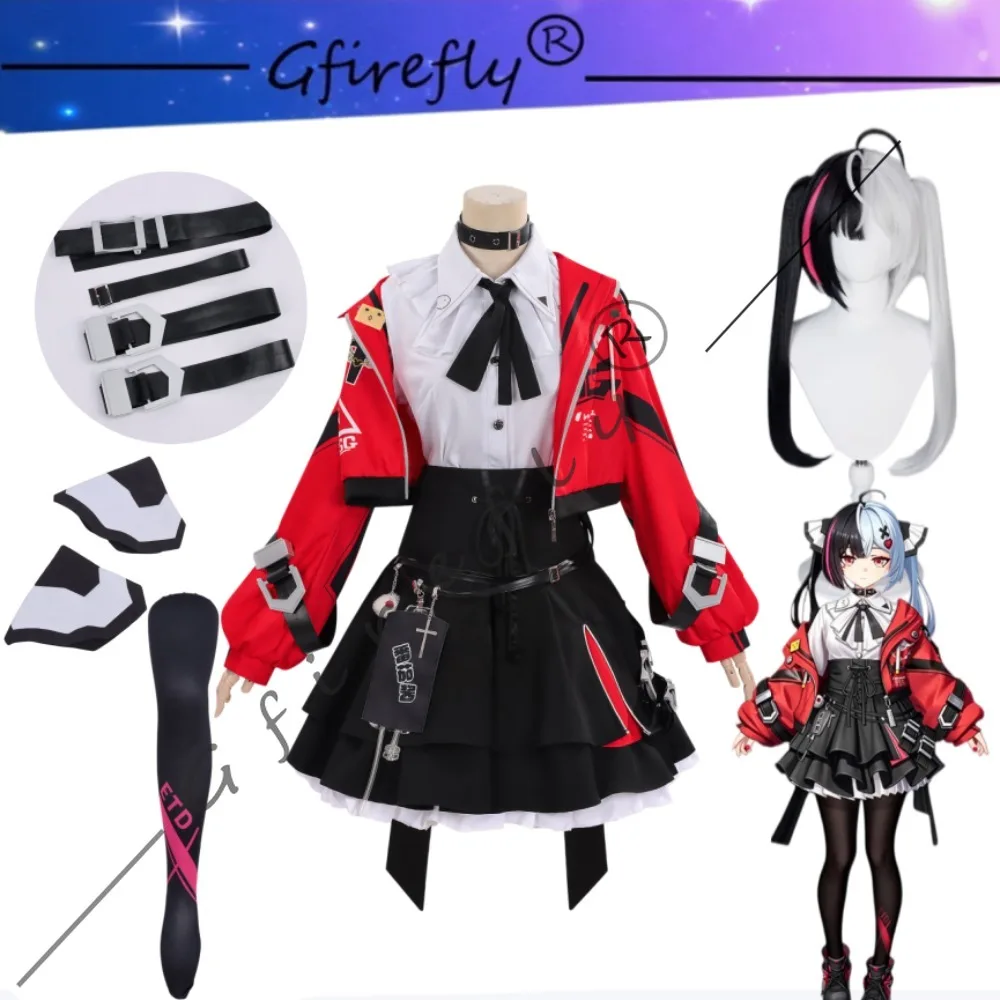 Neverness To Everness Lacrimosa Same Style Cosplay Costume Jacket Socks Unisex Halloween Carnival Party Comic Con Stage Wear
Neverness To Everness Lacrimosa Same Style Cosplay Costume Jacket Socks Unisex Halloween Carnival Party Comic Con Stage Wear