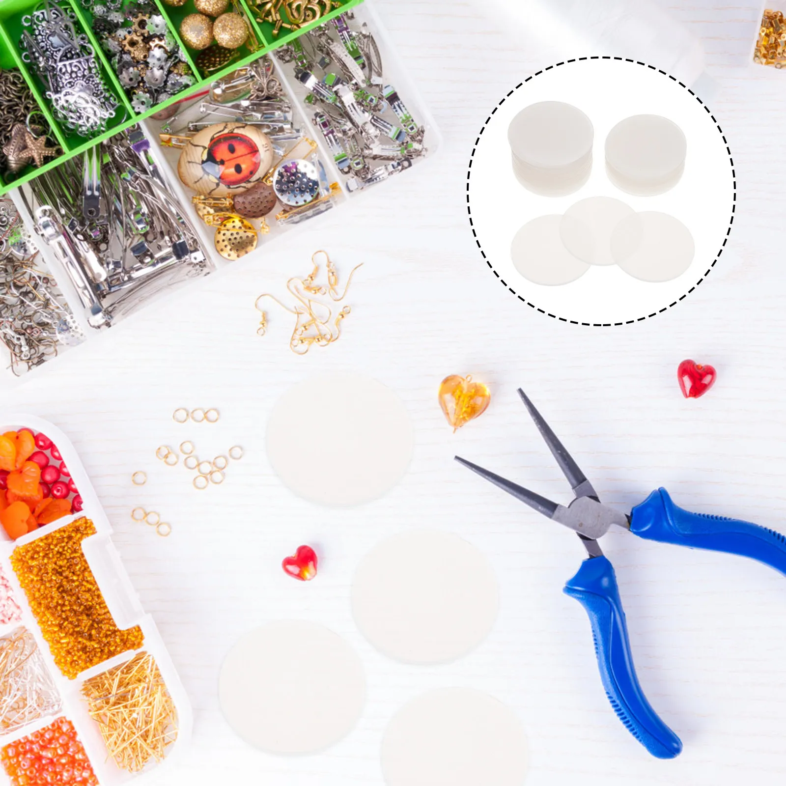 30 шт. круглых акриловых заготовок, прозрачные гладкие доски для художественного дизайна, домашнего декора, легко моющиеся, для творчества и рисования своими руками
30 шт. круглых акриловых заготовок, прозрачные гладкие доски для художественного дизайна, домашнего декора, легко моющиеся, для творчества и рисования своими руками