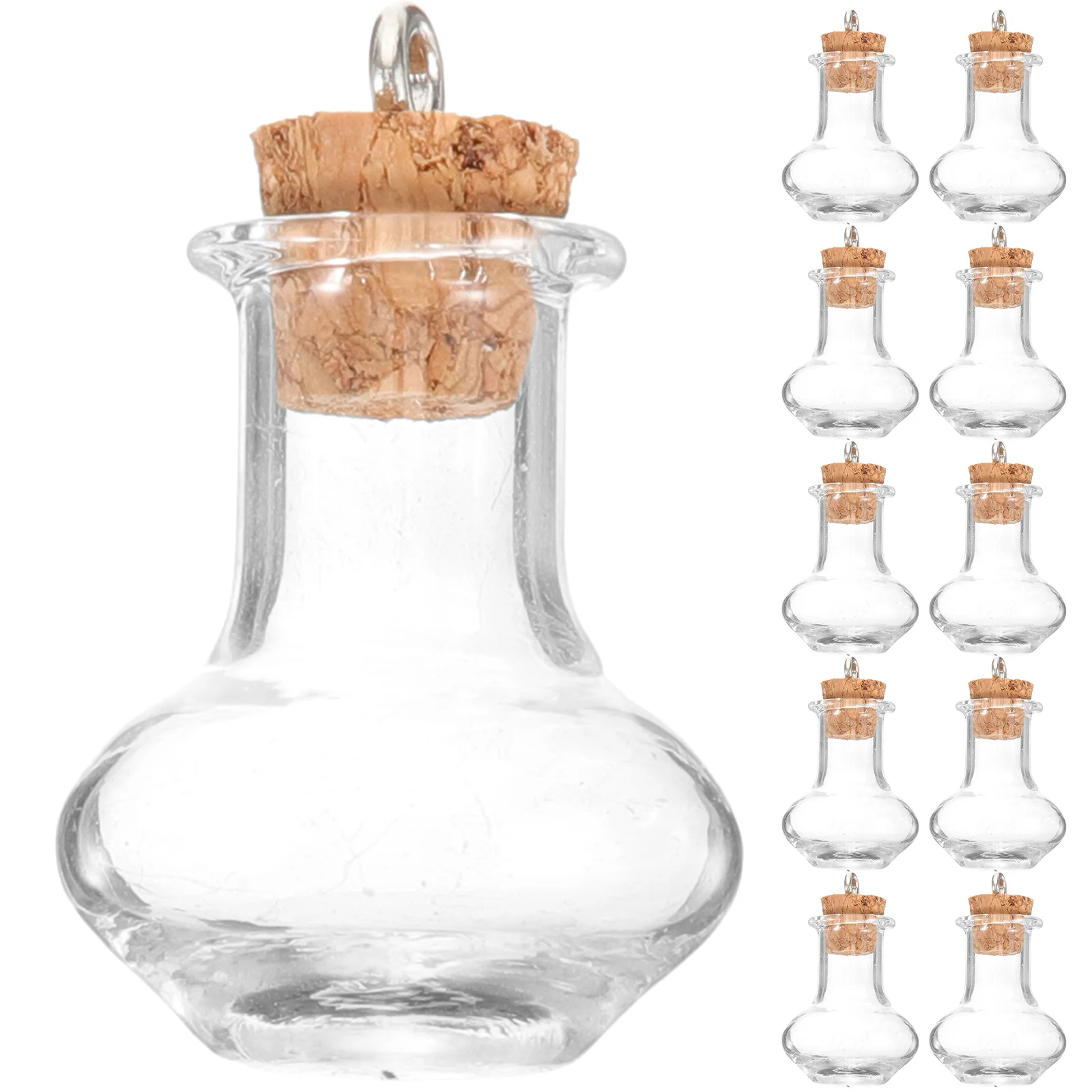 20Pcs Mini Wishing Bottle Transparent Glass DIY Craft Jar with Stopper for Perfume Samples Sand Candy Decorative Storage Drift
20Pcs Mini Wishing Bottle Transparent Glass DIY Craft Jar with Stopper for Perfume Samples Sand Candy Decorative Storage Drift