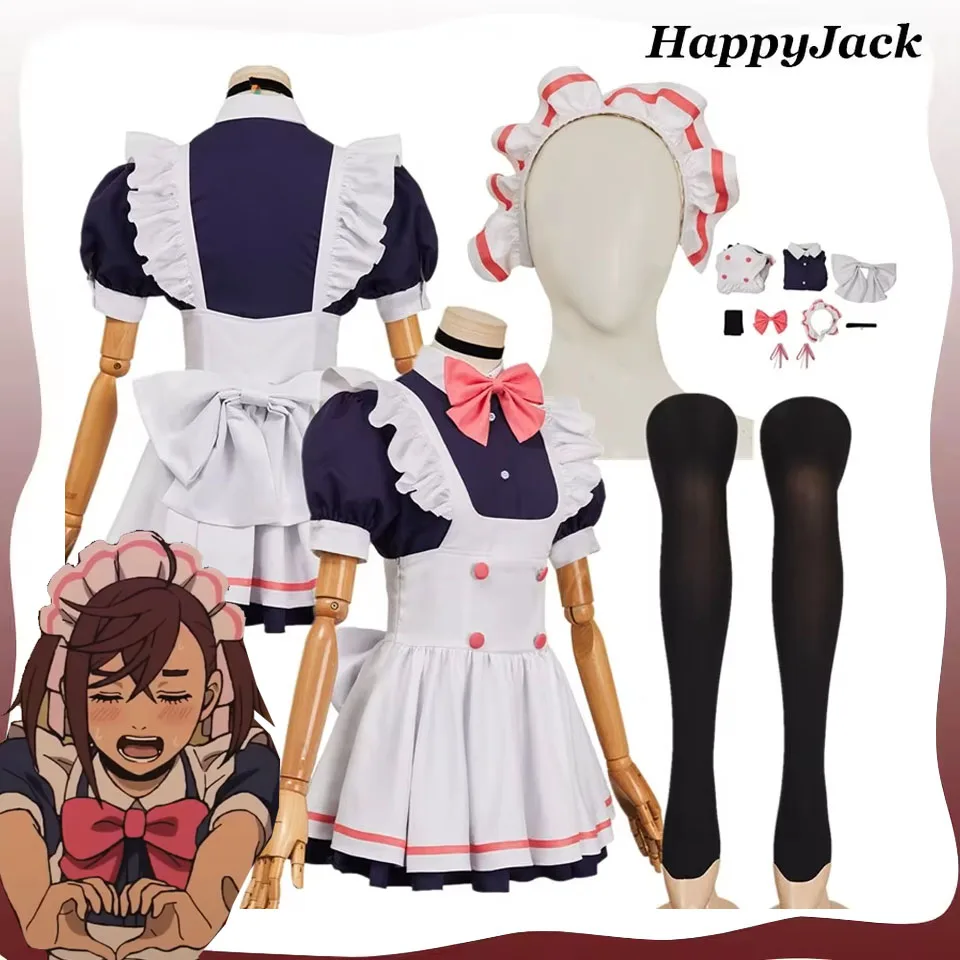Momo Ayase Cosplay Costume Anime Dandadan Roleplay Disguise Shirt Maid Dress Headband Outfits Halloween Carnival Party Suit
Momo Ayase Cosplay Costume Anime Dandadan Roleplay Disguise Shirt Maid Dress Headband Outfits Halloween Carnival Party Suit