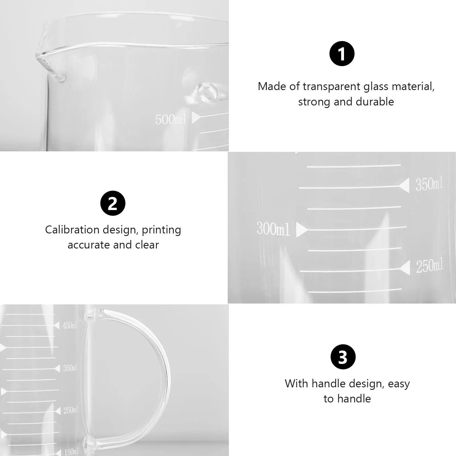 Heat Resistant Glass Cup Graduated for Milk Tea Coffee Easy Clean No Lid Graduated Water Mug Beverage Cup
Heat Resistant Glass Cup Graduated for Milk Tea Coffee Easy Clean No Lid Graduated Water Mug Beverage Cup