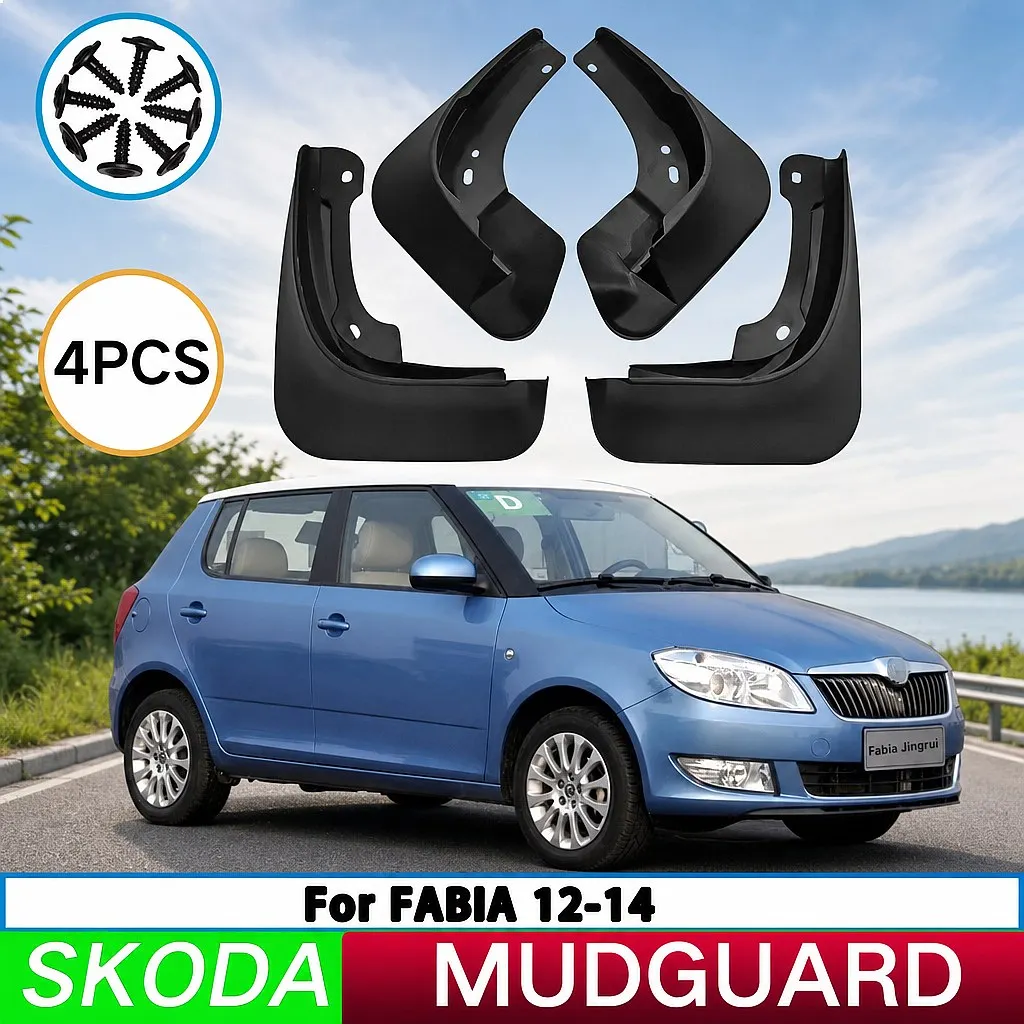 For Skoda Fabia 2012-2014 Mud Flaps Splash Guards Front Rear Fenders Car Accessories 4Pcs
For Skoda Fabia 2012-2014 Mud Flaps Splash Guards Front Rear Fenders Car Accessories 4Pcs
