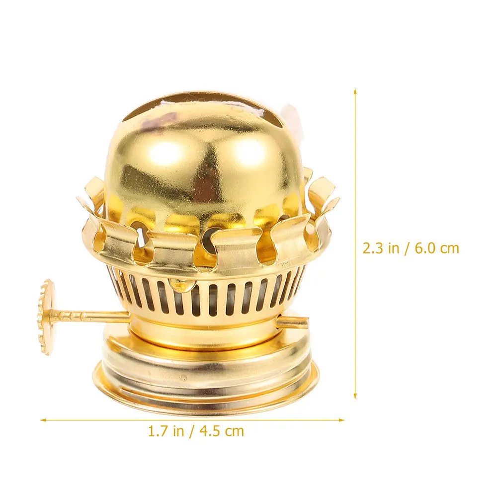 4pcs Oil Wick Burner Kerosene Lamp Head Accessories Zinc Alloy Replacement Parts for Indoor Use LED Lamp DIY Supply
4pcs Oil Wick Burner Kerosene Lamp Head Accessories Zinc Alloy Replacement Parts for Indoor Use LED Lamp DIY Supply