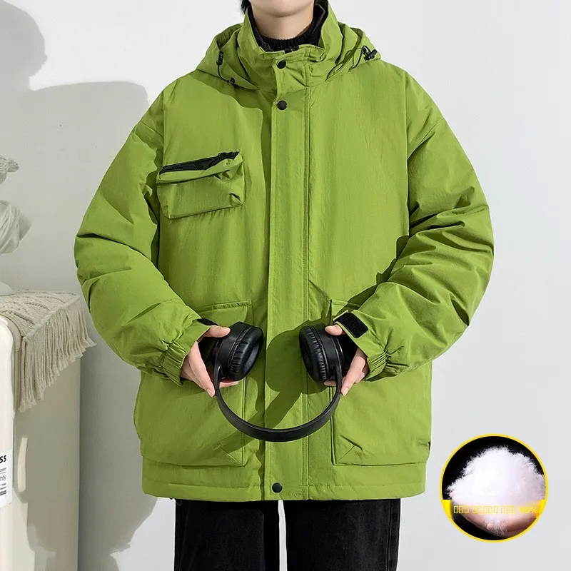 Detachable Inner down Jaet Men's Trendy Brand Tee-in-One Jaet Winter Thiened Workwear Outerwear for Teenagers
Detachable Inner down Jaet Men's Trendy Brand Tee-in-One Jaet Winter Thiened Workwear Outerwear for Teenagers
