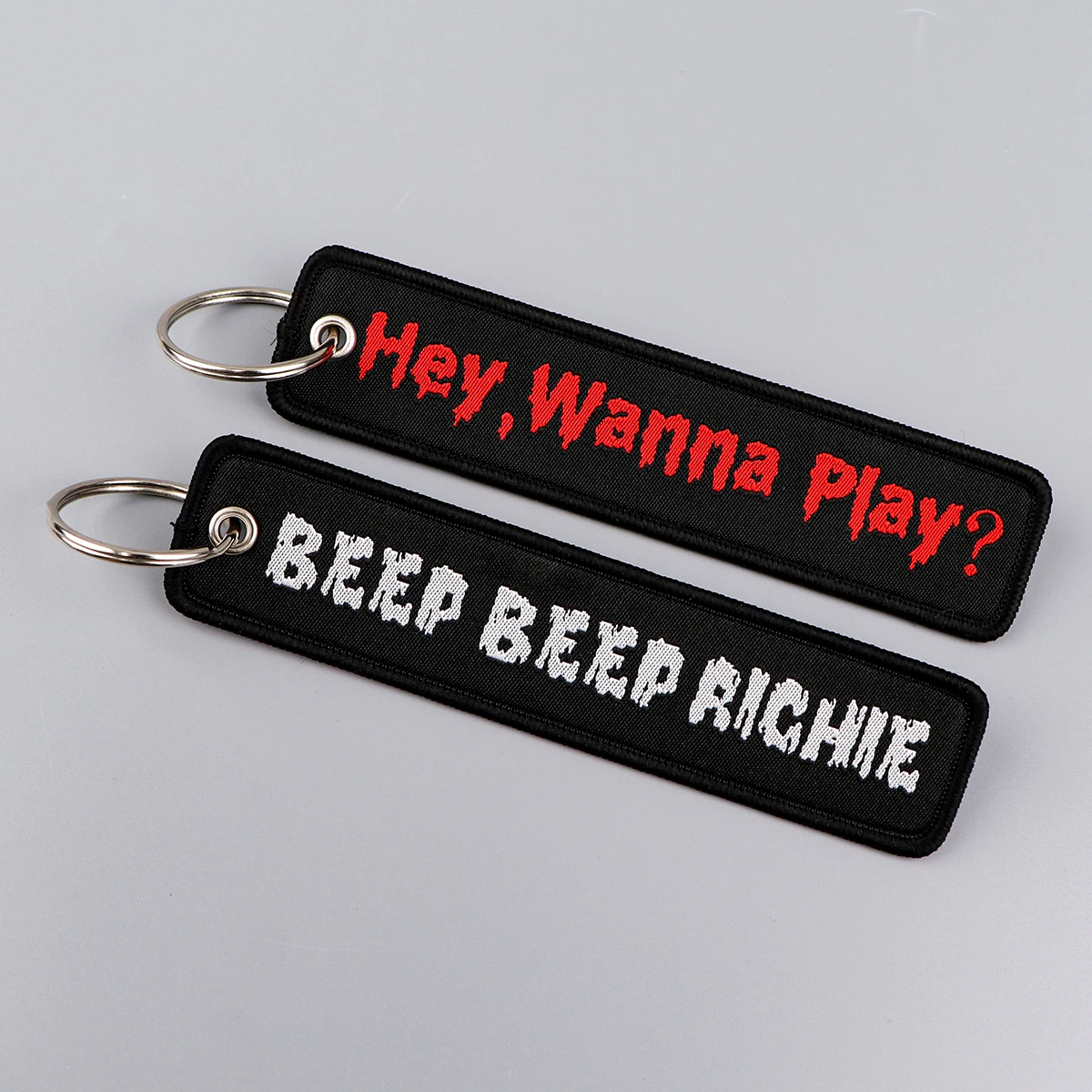 1PCS Quotations Series Embroidered Keys Tag Keychains For Motorcycles Car Fashion Backpack Keyring Jewelry Accessories Gifts
1PCS Quotations Series Embroidered Keys Tag Keychains For Motorcycles Car Fashion Backpack Keyring Jewelry Accessories Gifts