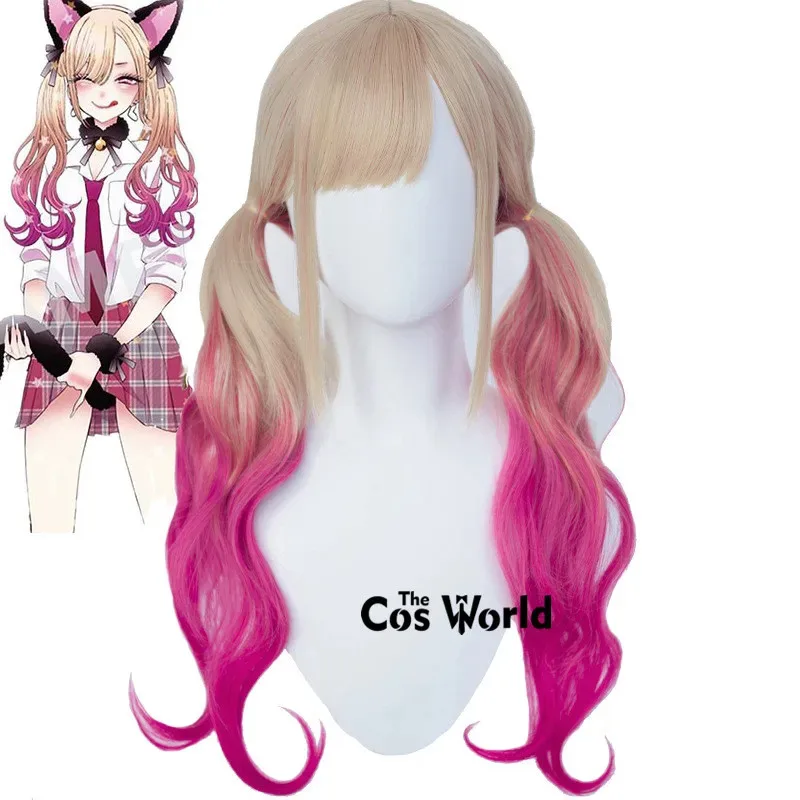 My Dress-Up Darling Kitagawa Marin Cat 60 см длинные волнистые аниме косплей парики волокно термостойкие синтетические волосы + шапочка для парика 
My Dress-Up Darling Kitagawa Marin Cat 60 см длинные волнистые аниме косплей парики волокно термостойкие синтетические волосы + шапочка для парика
