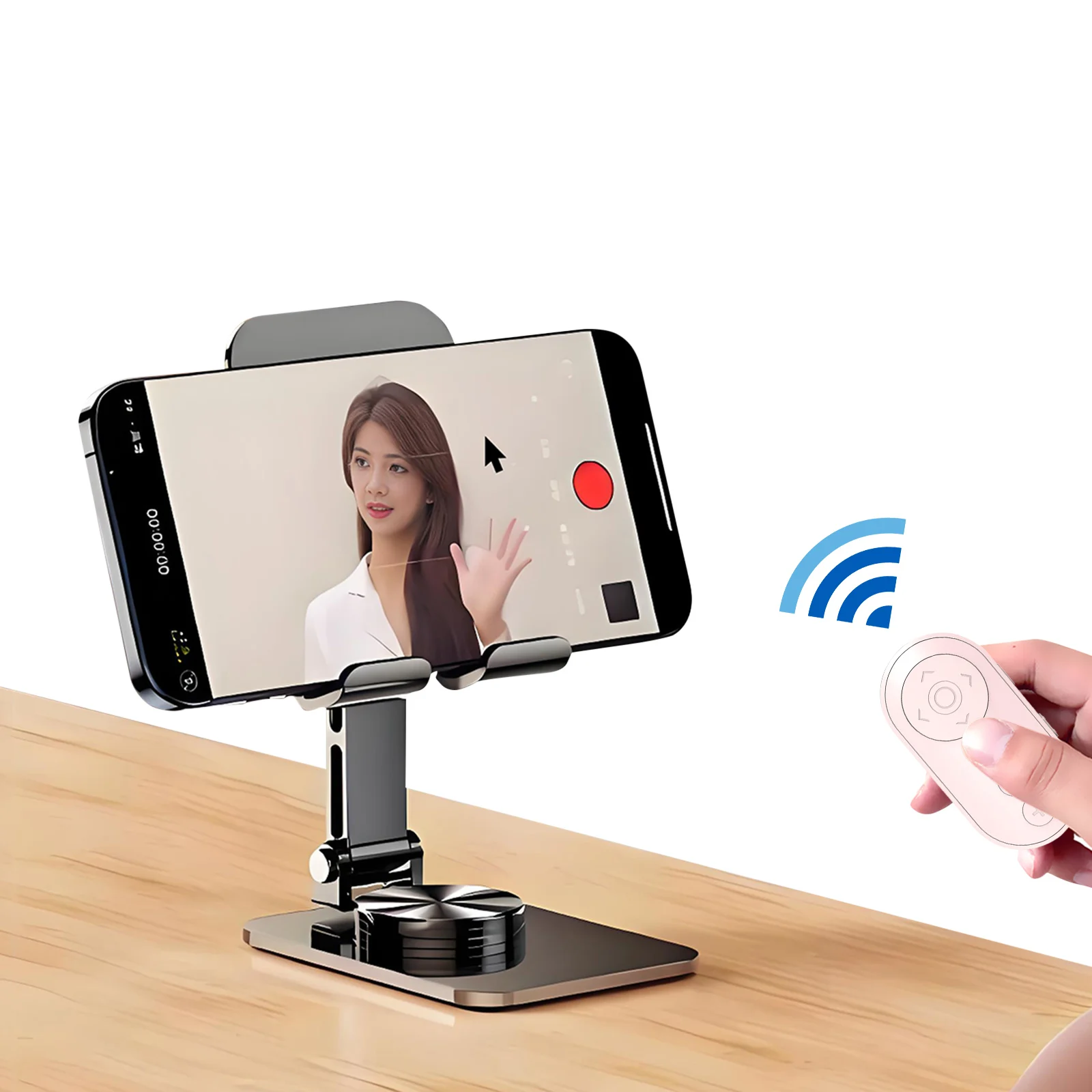 Беспроводной пульт дистанционного управления камерой с функцией зума, Bluetooth-пульт для камеры, пульт-кликер для перелистывания страниц, для фото- и видеосъемки
Беспроводной пульт дистанционного управления камерой с функцией зума, Bluetooth-пульт для камеры, пульт-кликер для перелистывания страниц, для фото- и видеосъемки