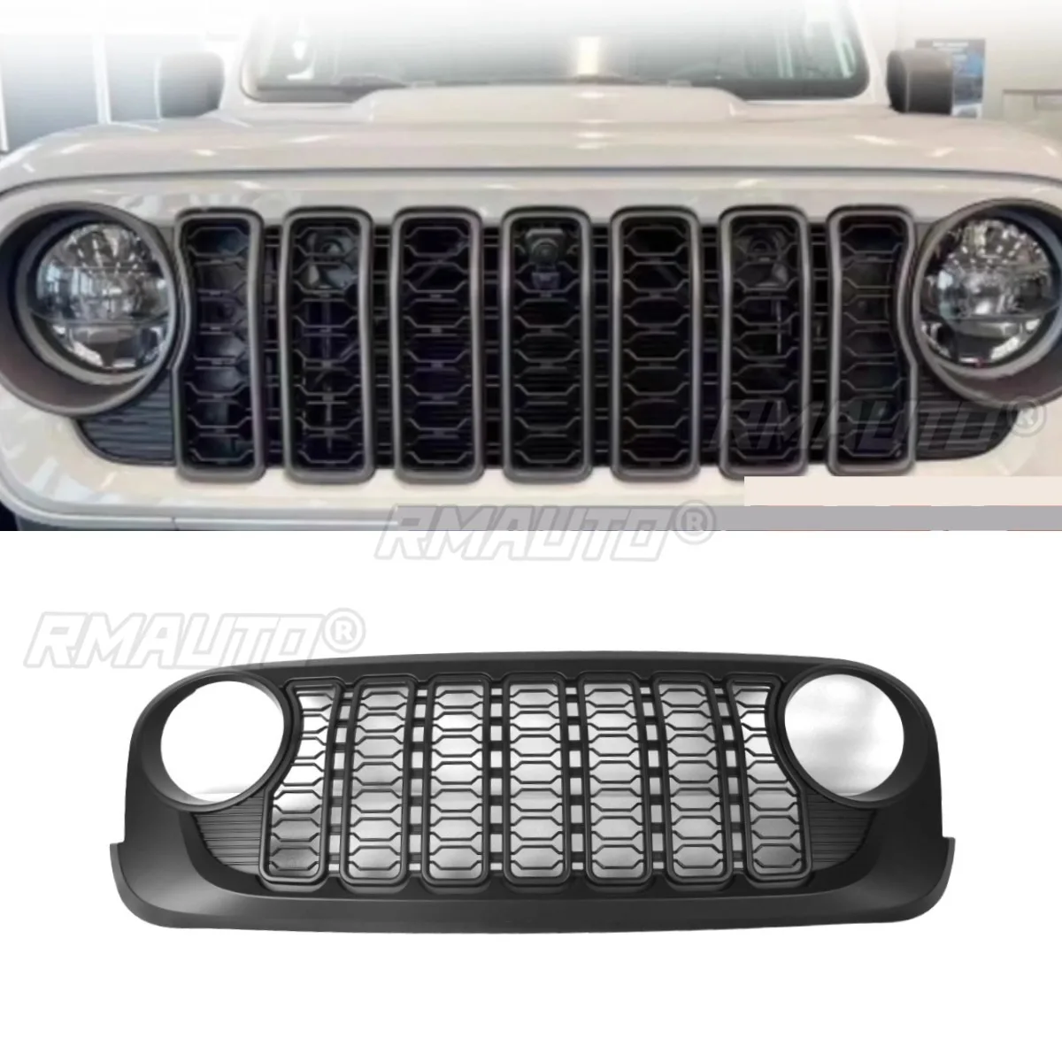 Car Front Bumper Grill Car Grill Front Grill for Jeep JK Wrangler 2007-2017 Body Kit Car Accessories
Car Front Bumper Grill Car Grill Front Grill for Jeep JK Wrangler 2007-2017 Body Kit Car Accessories