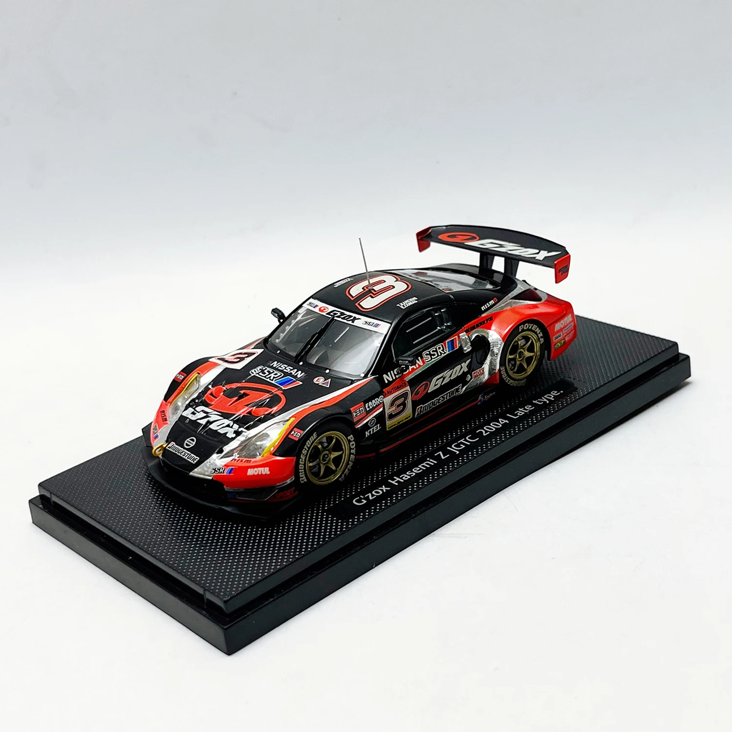 EBBRO масштаб 1:43, литой под давлением сплав 2004 Nissan Hasemi Z GT500, игрушки, гоночные автомобили, модель, классические подарки для взрослых, сувенир, статический дисплей 
EBBRO масштаб 1:43, литой под давлением сплав 2004 Nissan Hasemi Z GT500, игрушки, гоночные автомобили, модель, классические подарки для взрослых, сувенир, статический дисплей
