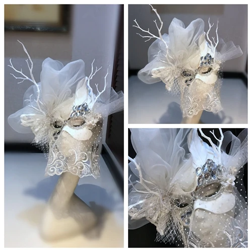 Halloween Mask Masked Singer King Black White Couple Exaggerated Branch Pattern Christmas
Halloween Mask Masked Singer King Black White Couple Exaggerated Branch Pattern Christmas
