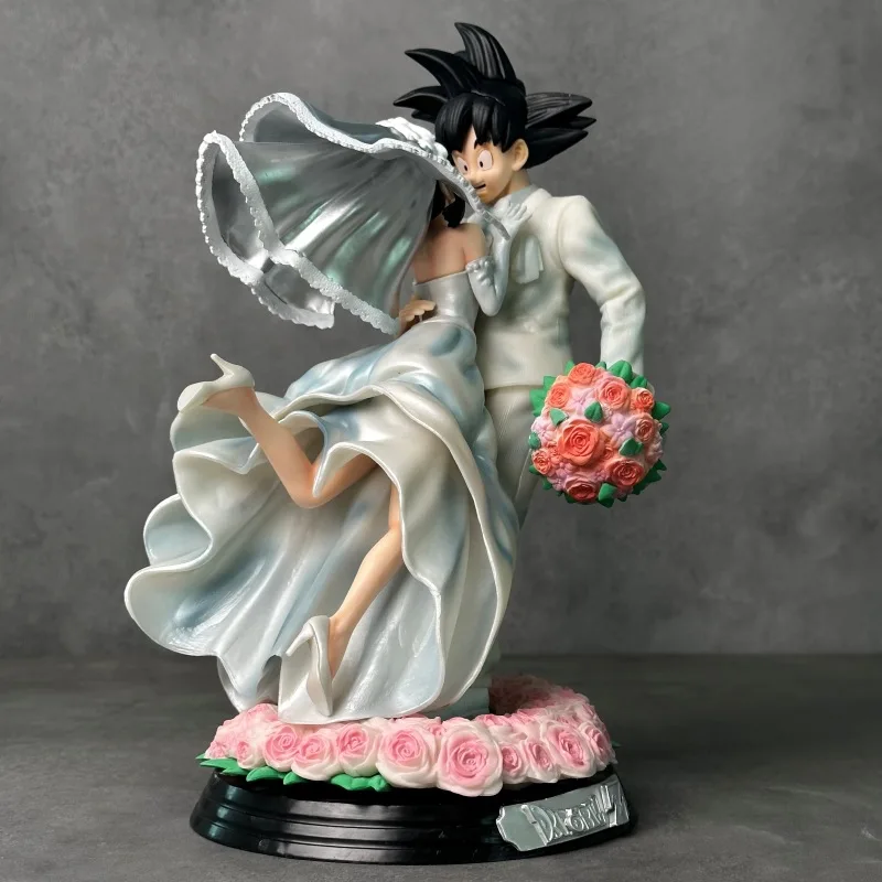 31CM Dragon Ball Z Son Goku Figure Kiki Wedding Version PVC Figurine Model Statue Toys Collection Ornament Couple Wedding Gift
31CM Dragon Ball Z Son Goku Figure Kiki Wedding Version PVC Figurine Model Statue Toys Collection Ornament Couple Wedding Gift