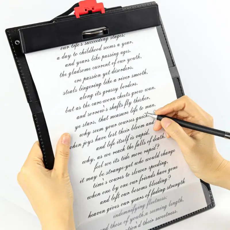 New New 3-Fold Writing Board Clipboard Portable Handheld Folders Document Organizer Office School Business Travel Writing Pad
New New 3-Fold Writing Board Clipboard Portable Handheld Folders Document Organizer Office School Business Travel Writing Pad