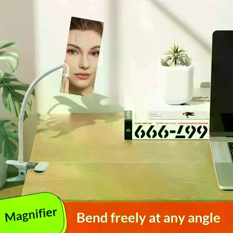 360° Rotating Eyelash Extension Mirror White Metal Stem Convex Clip-On Mirror Lash Lifting Magnifying Makeup Mirror Beauty Tools
360° Rotating Eyelash Extension Mirror White Metal Stem Convex Clip-On Mirror Lash Lifting Magnifying Makeup Mirror Beauty Tools